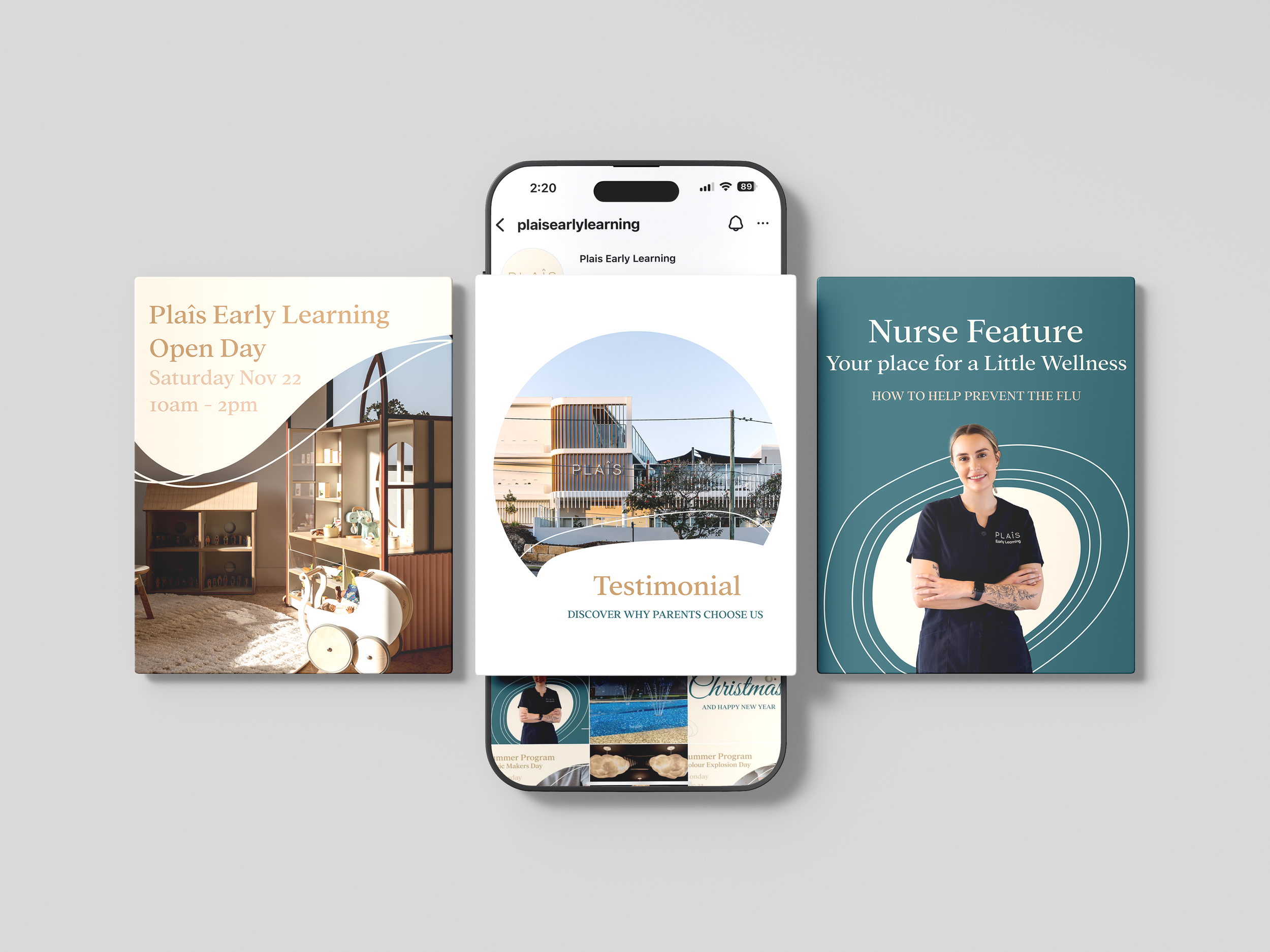 Plaîs Social Media Graphics