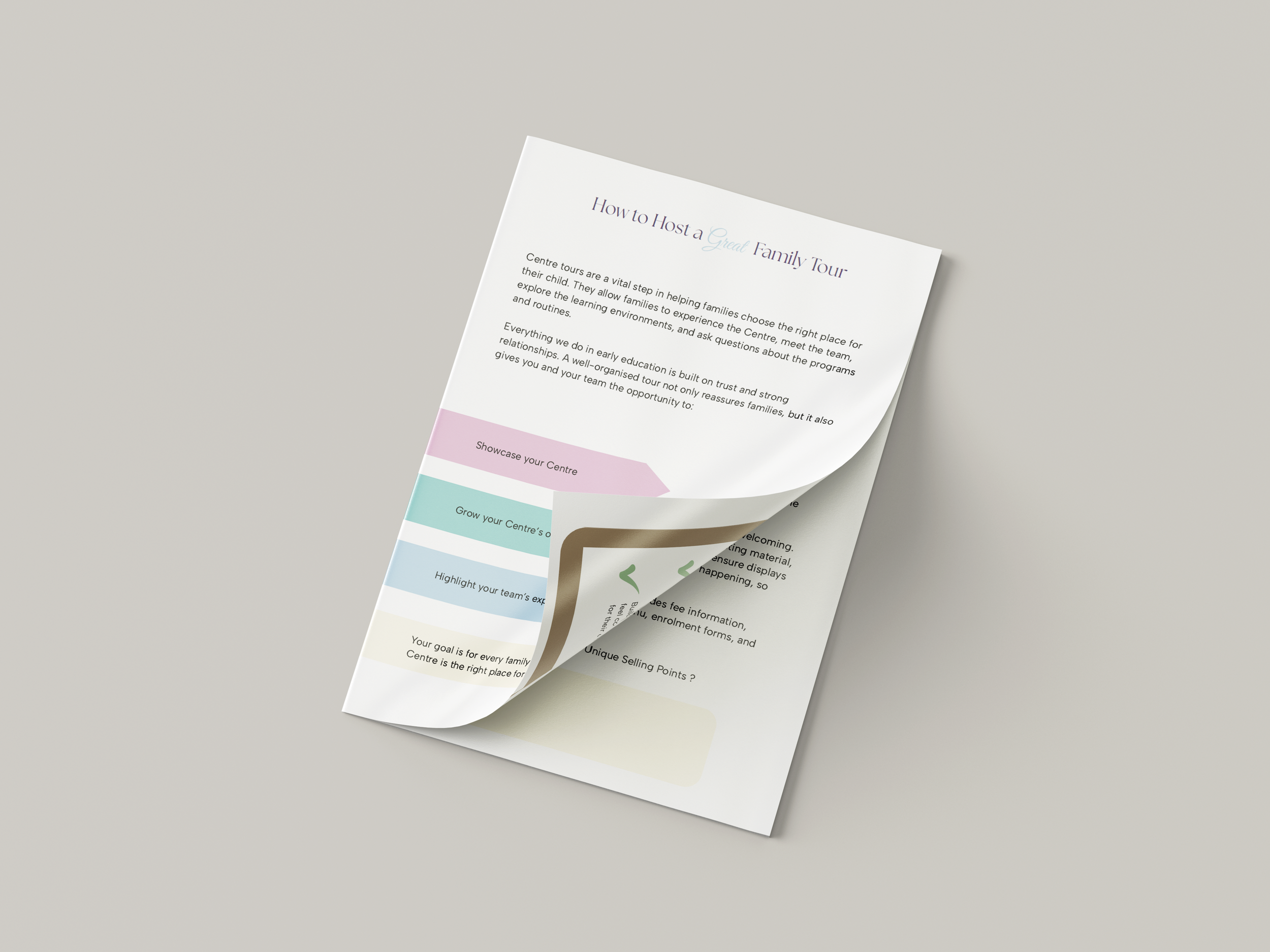 Honour Plais Tour Guide Document