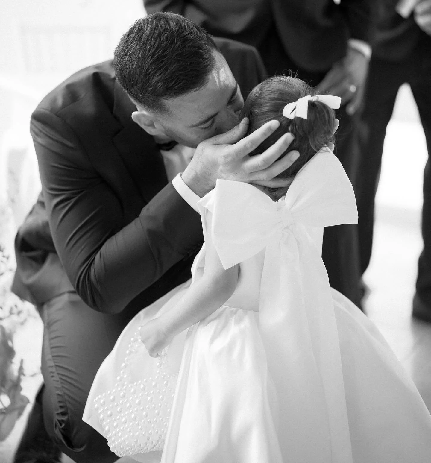 pov: your daughter is the flower girl on your wedding day.