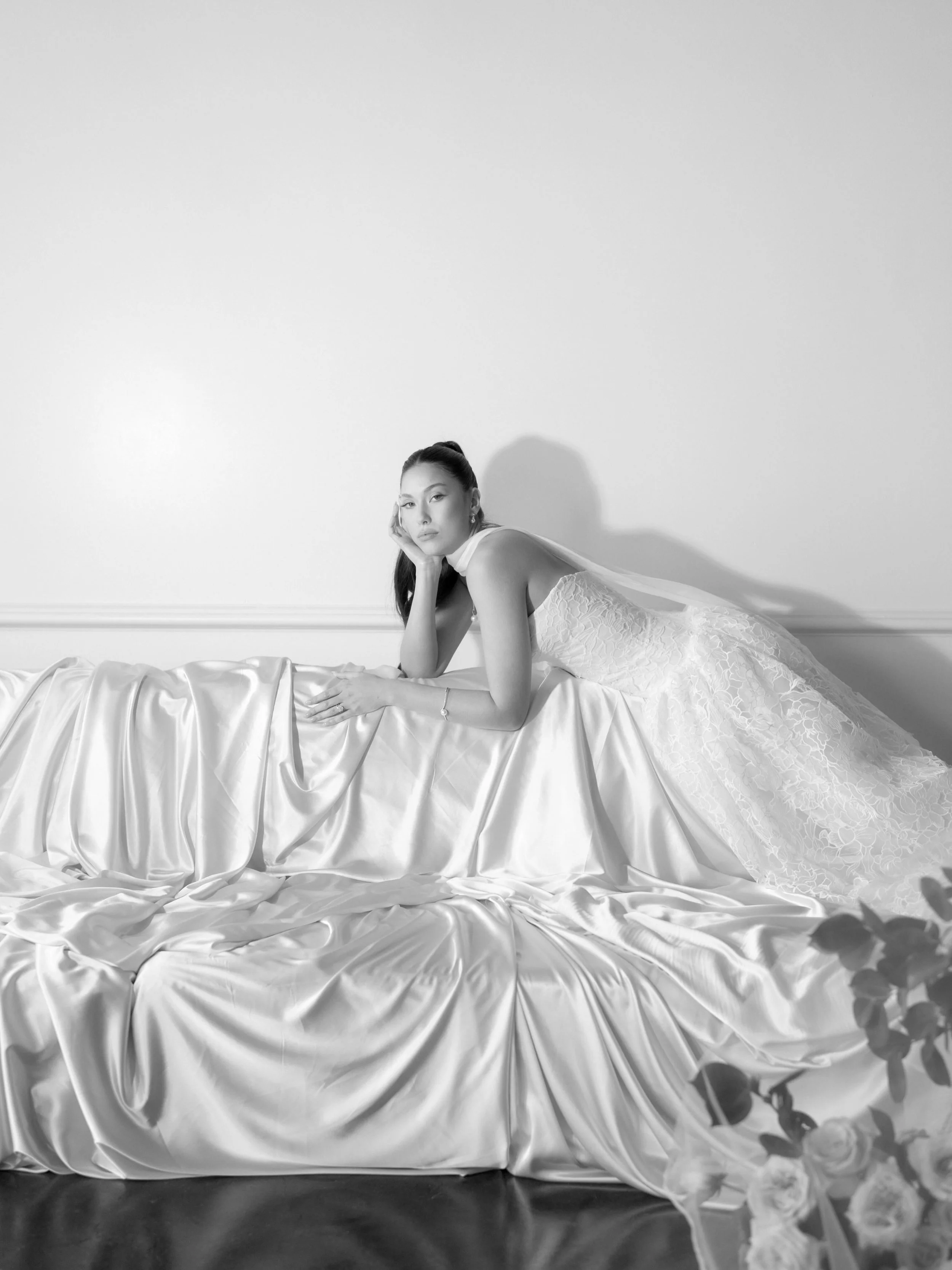 Forever Blooming Slumber. 

&amp; forever the greatest team: 

Styling, Florals and Concept @freakhaus_ 
Bridal Designer @blanc.bridal.australia 
Photographer @kateandersonphoto_ 
Suit Designer @oscarhunttailors 
Draping @thetailoredtable 
Stationery