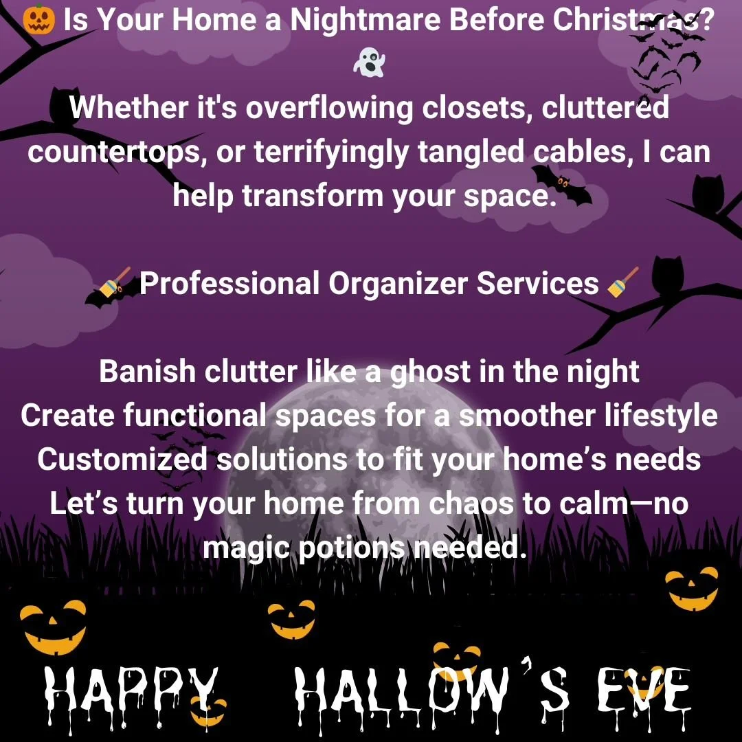 Contact me to make the magic happen!!!!

#BayAreaOrganizer  #OrganizedLiving  #DeclutterYourLife  #BayAreaHomeOrganizer  #SpaceSaverSolutions  #ClutterFreeBayArea  #SanFranciscoOrganizer  #ProfessionalOrganizer #TidySpacesBayArea  #HomeOrganizationEx