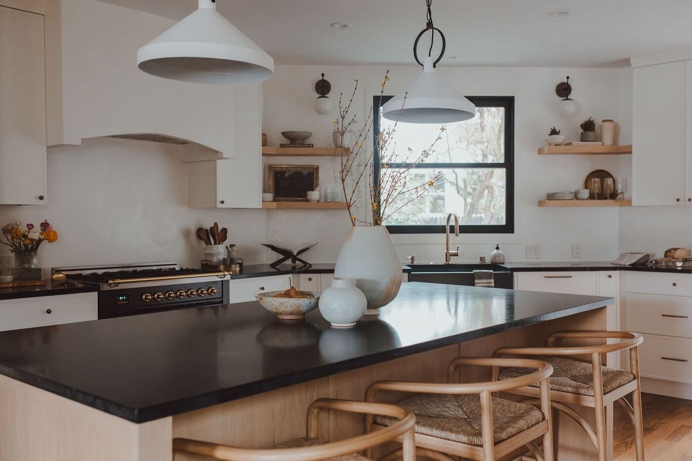 I couldn&rsquo;t have imagined a more perfect setting for these hand-built pieces than this stunning interior. 

It was such an honor to collaborate with my dear friend and wildly talented designer earlier this year, showcasing some of my work in thi