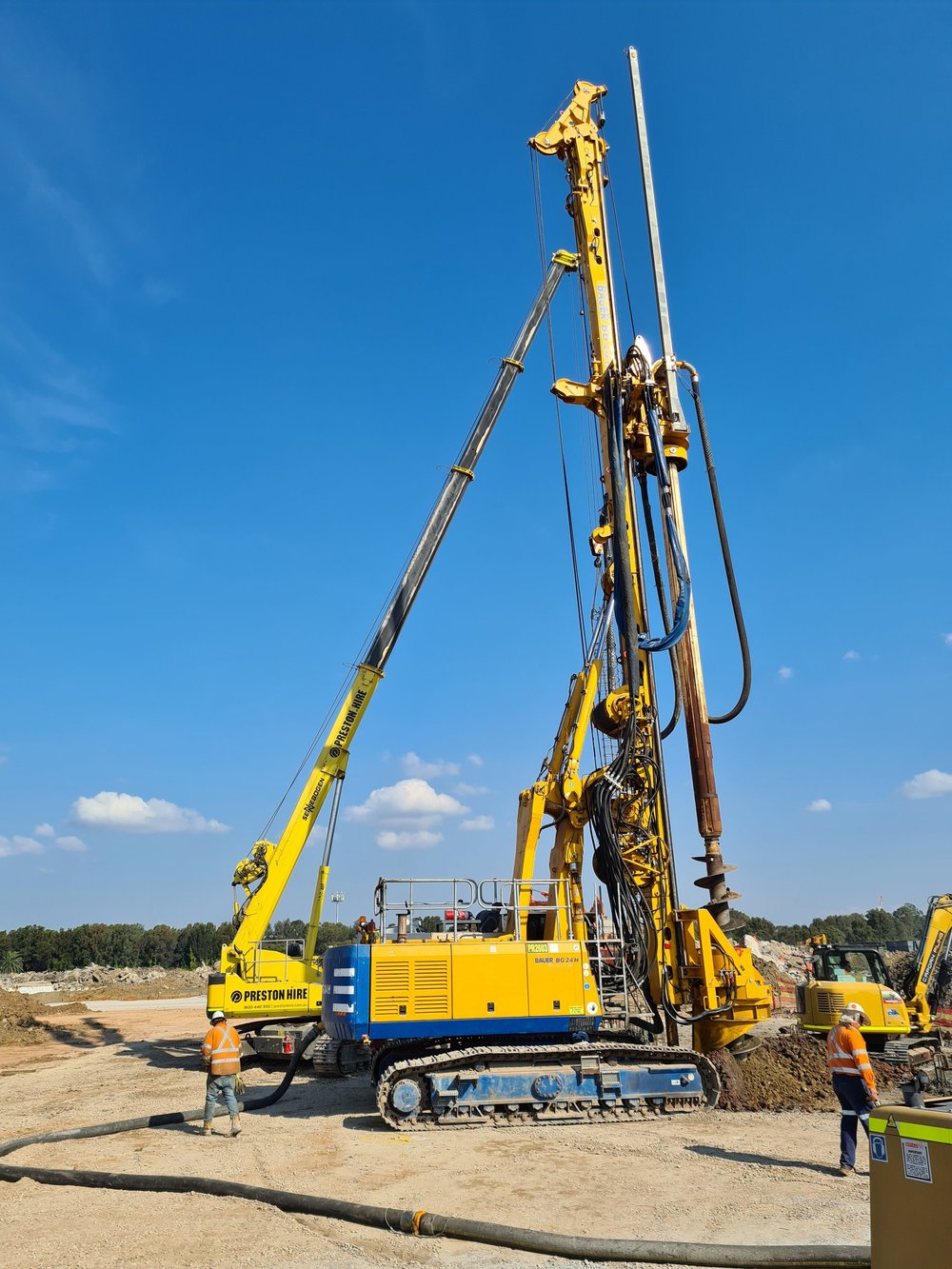 Piling Equipment – Bored Piling Rigs, CFA Rigs & Driven Pile Machinery ...