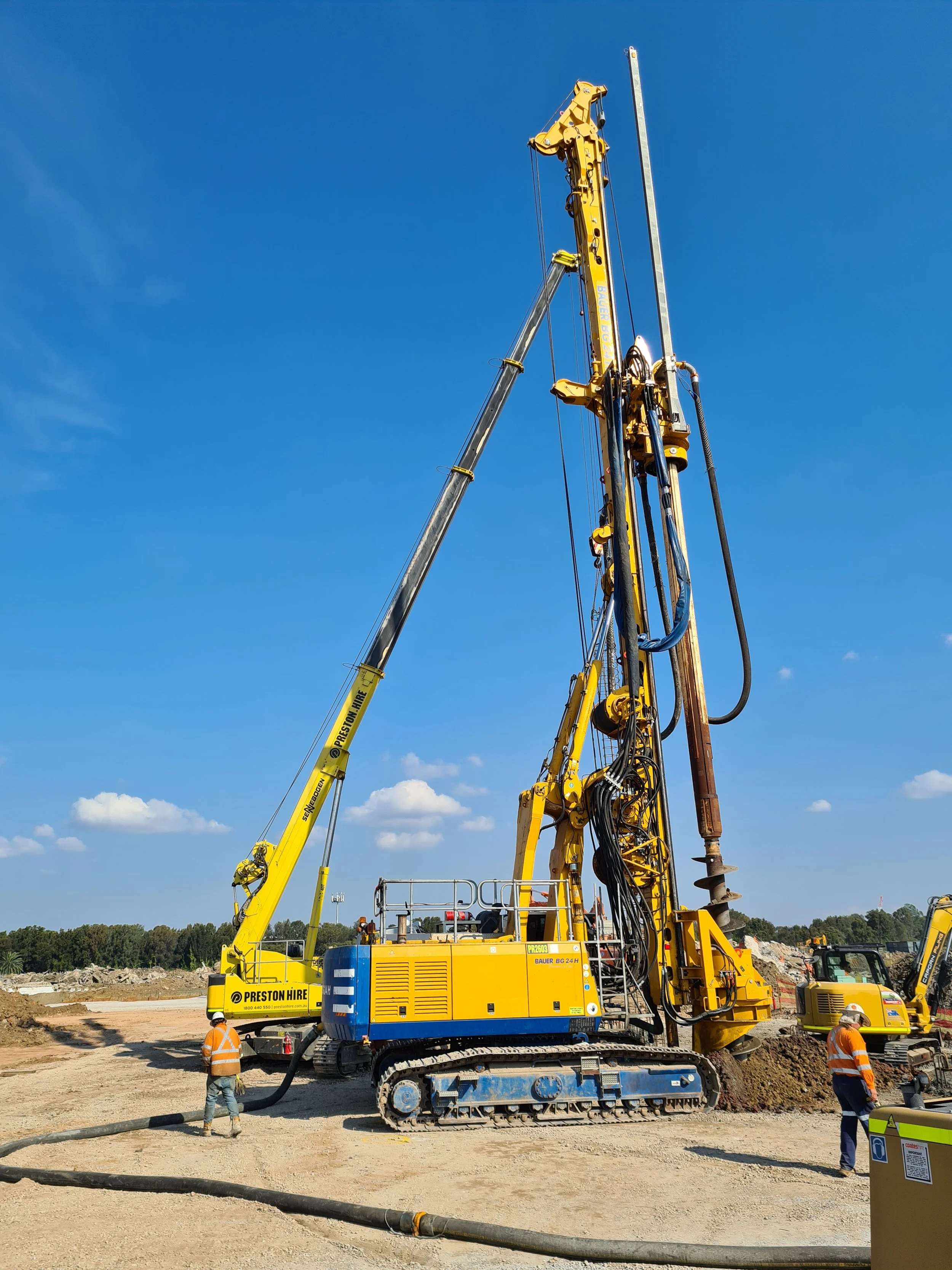 Piling Equipment – Bored Piling Rigs, CFA Rigs & Driven Pile Machinery ...