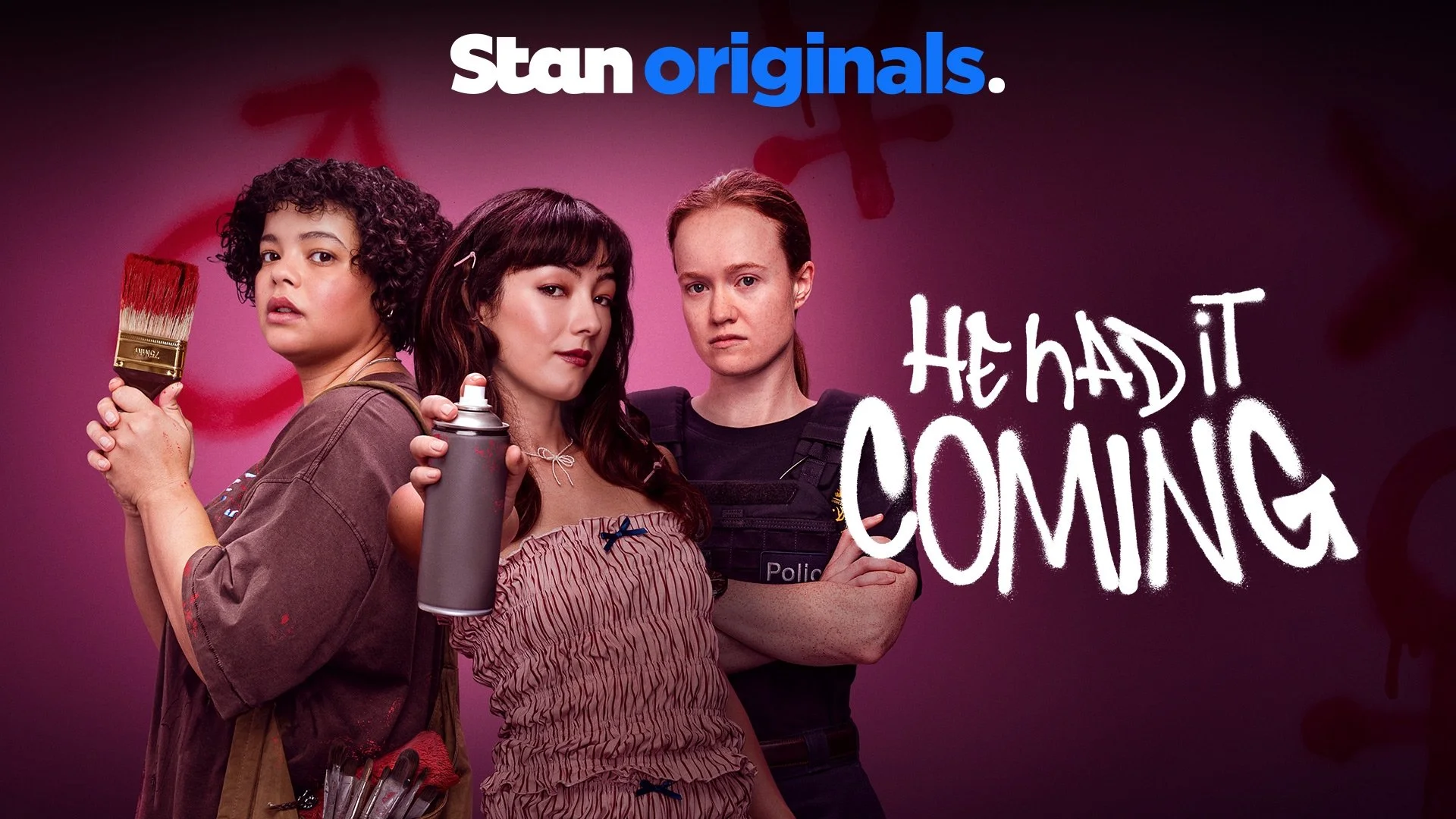 He Had It Coming TV Series for STAN featuring songs from Mkada, Sriracha and Hi Tops