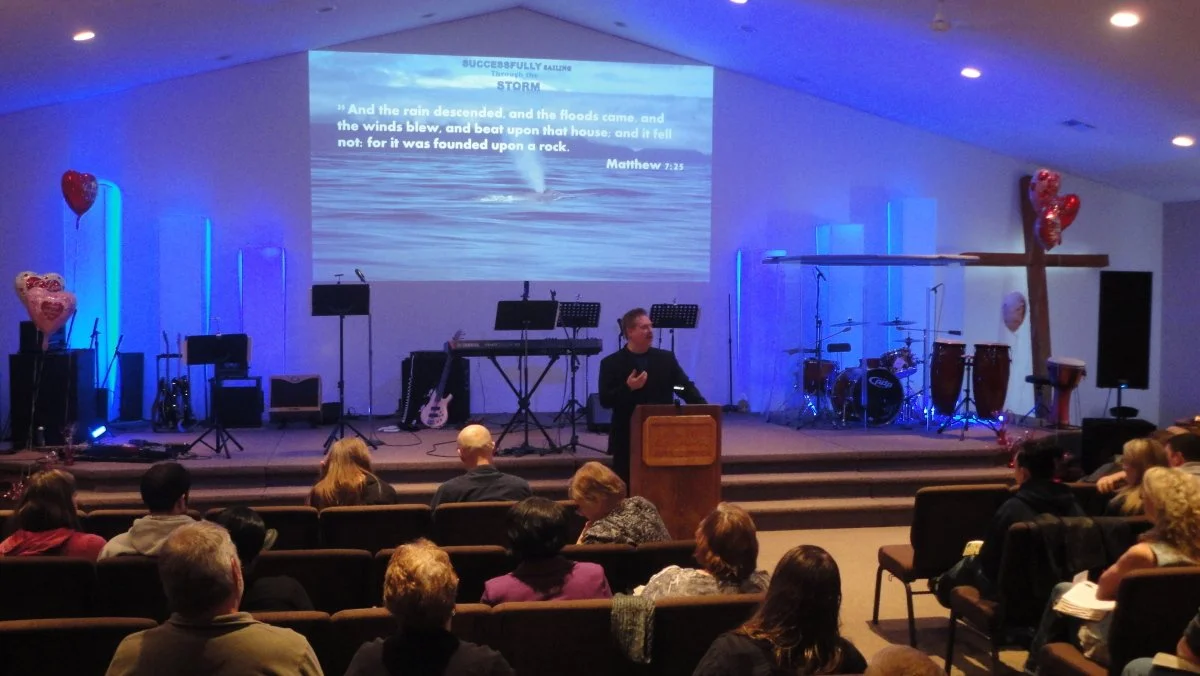 Pastor Steve Preaching @ Oasis Church