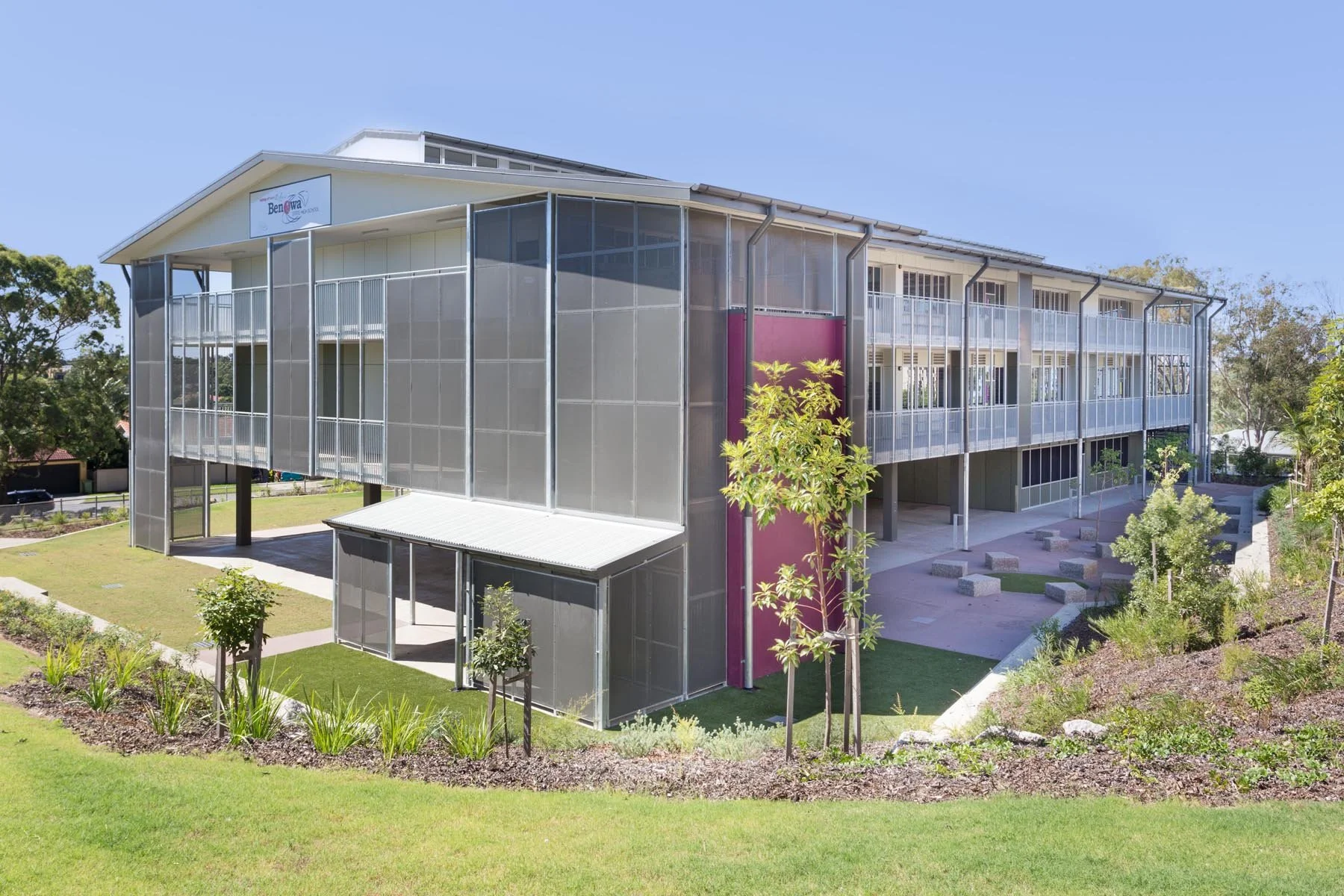 Benowa State High School Exterior Architecture