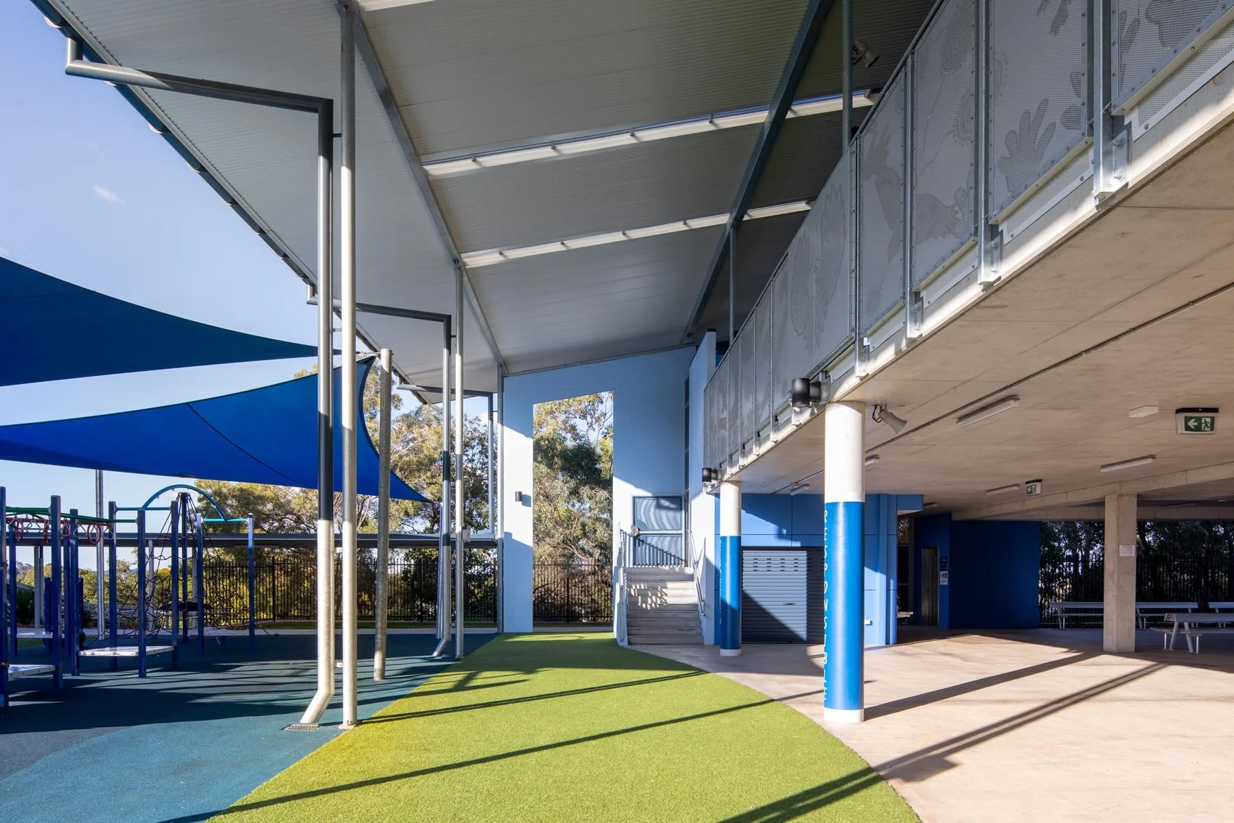 Giarola Architects Richlands East State School Hall Covered Area