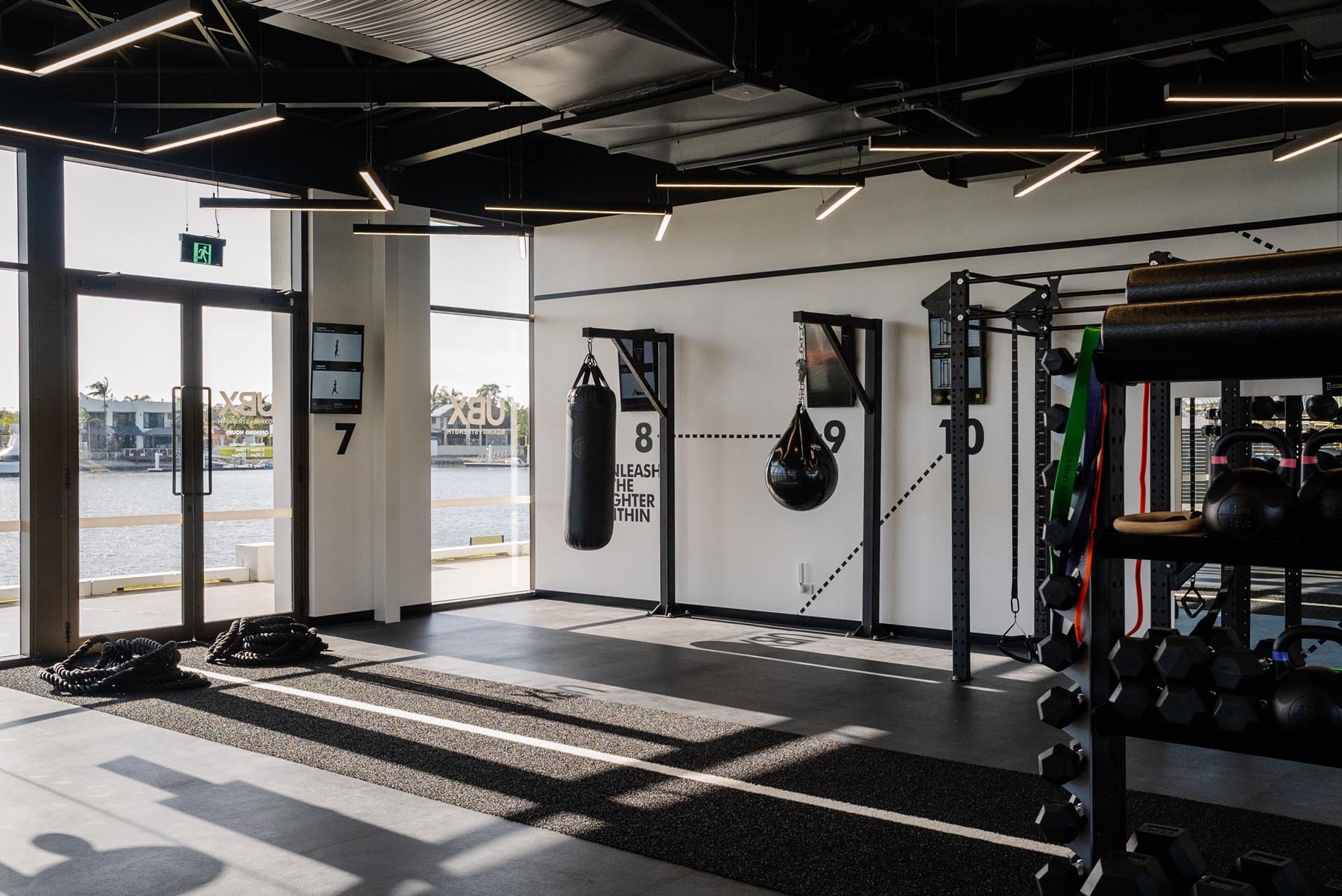 UBX Training Interior