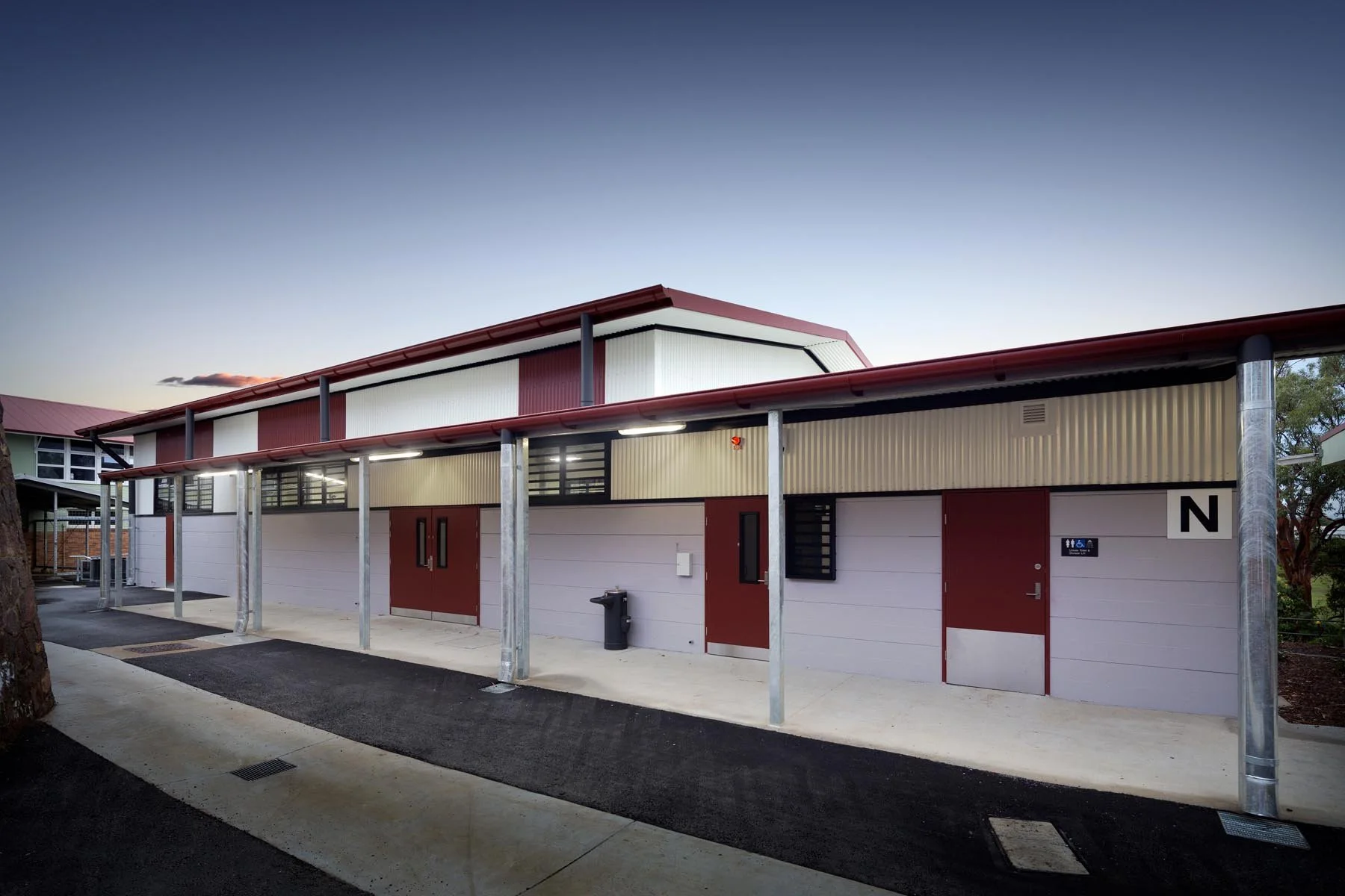 Balmoral State High School Trade Skills Centre Building