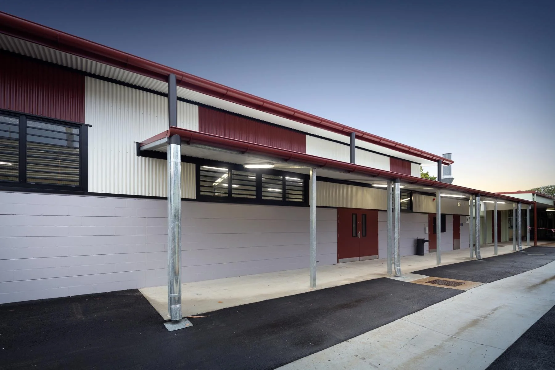 Balmoral State High School Trade Skills Centre Building