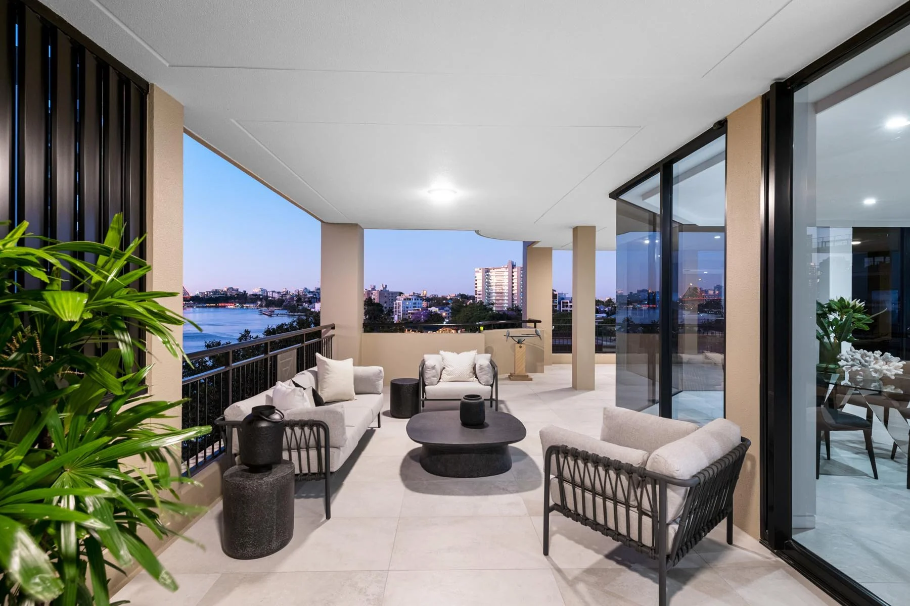 East Brisbane Apartment Balcony Exterior
