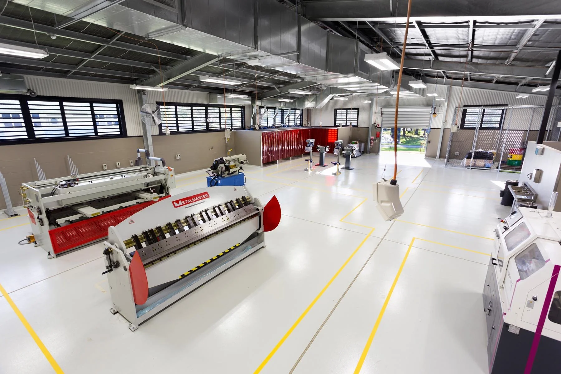 Runcorn State High School Workshop Interior