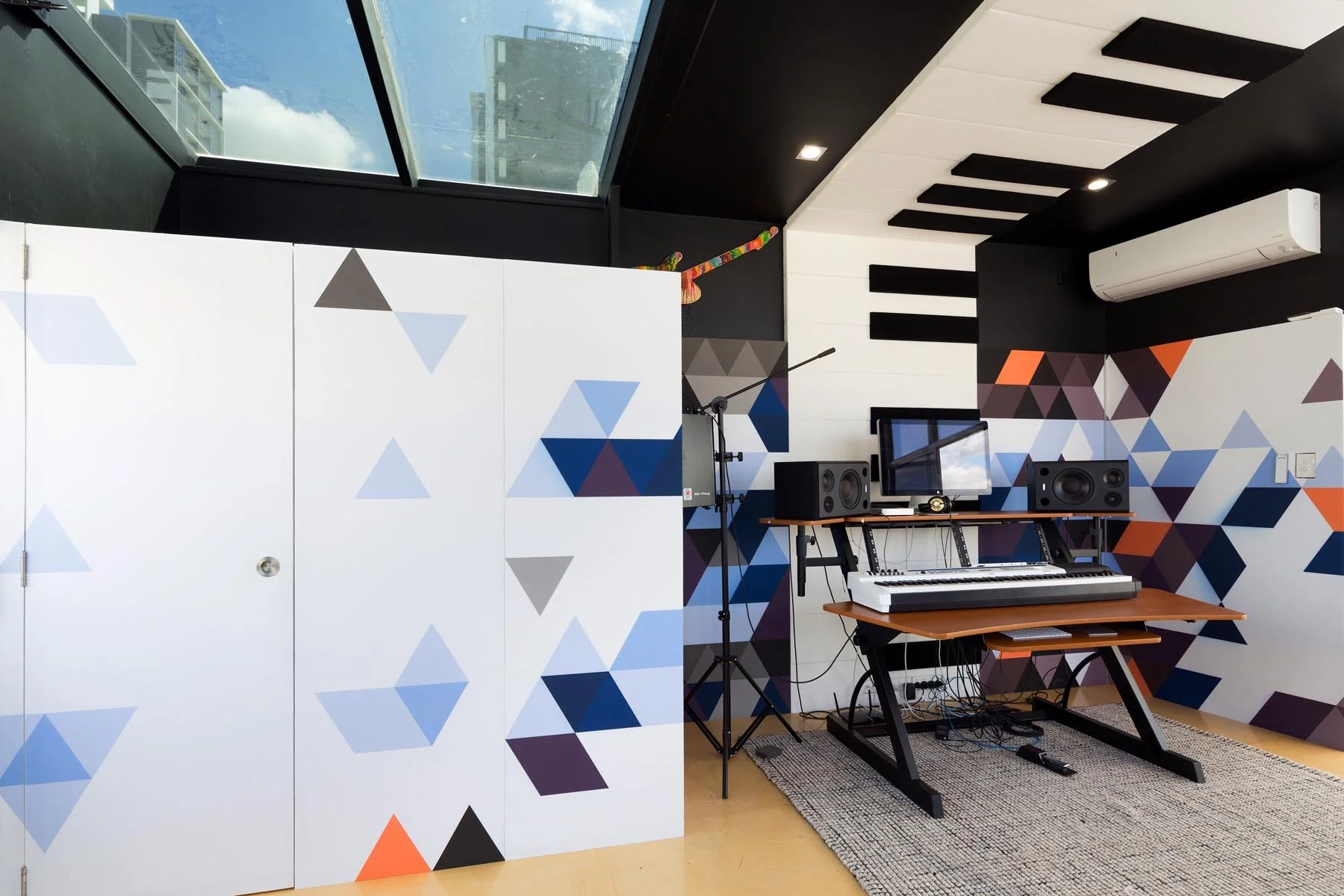 Milton Apartment Music Studio Interior Architecture