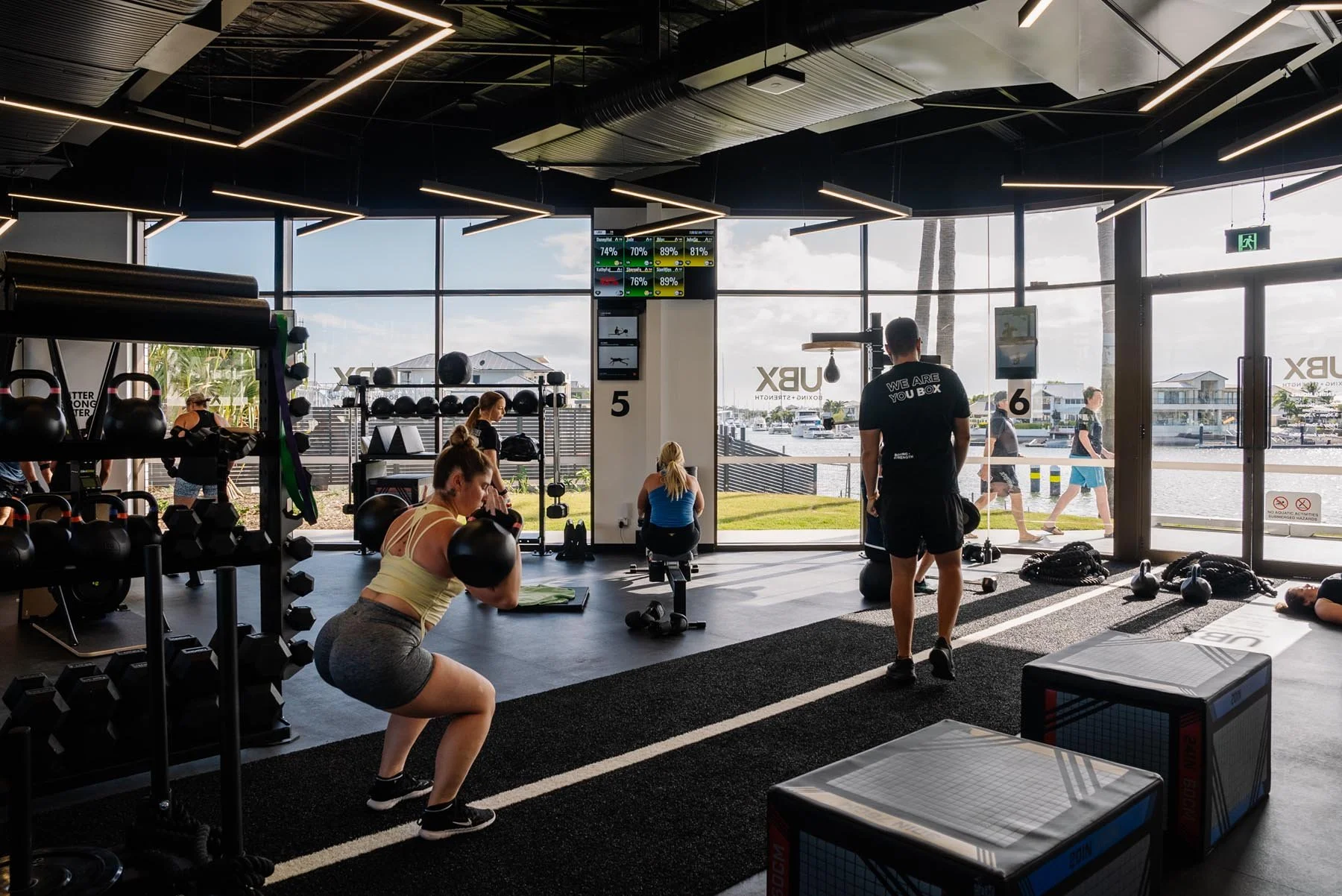 UBX Training Interior