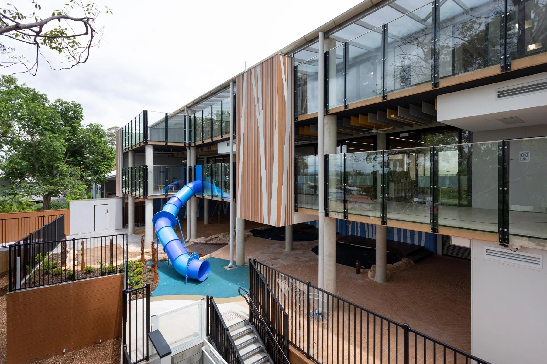 C&K Oxley Childcare Centre Exterior Slide Verandah