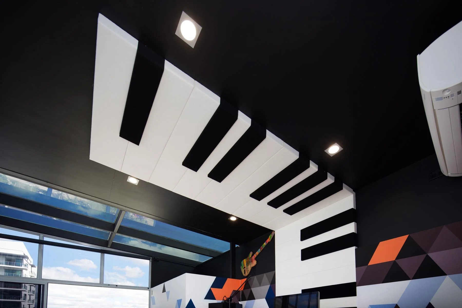 Milton Apartment Music Studio Interior Architecture