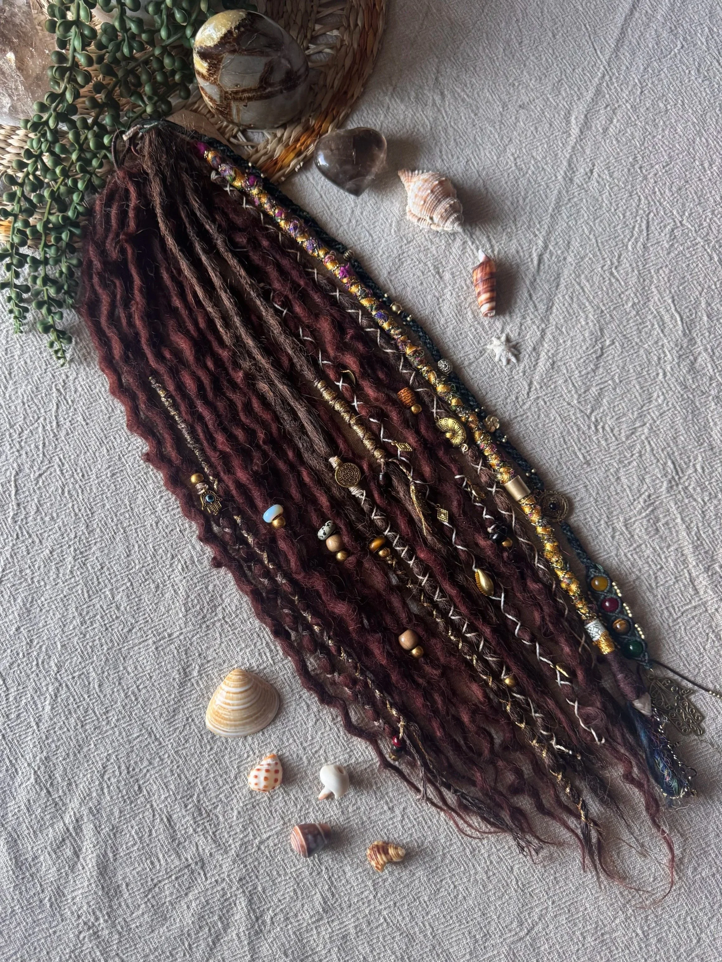 Chocolate Siren - Dreadlock Accent Set