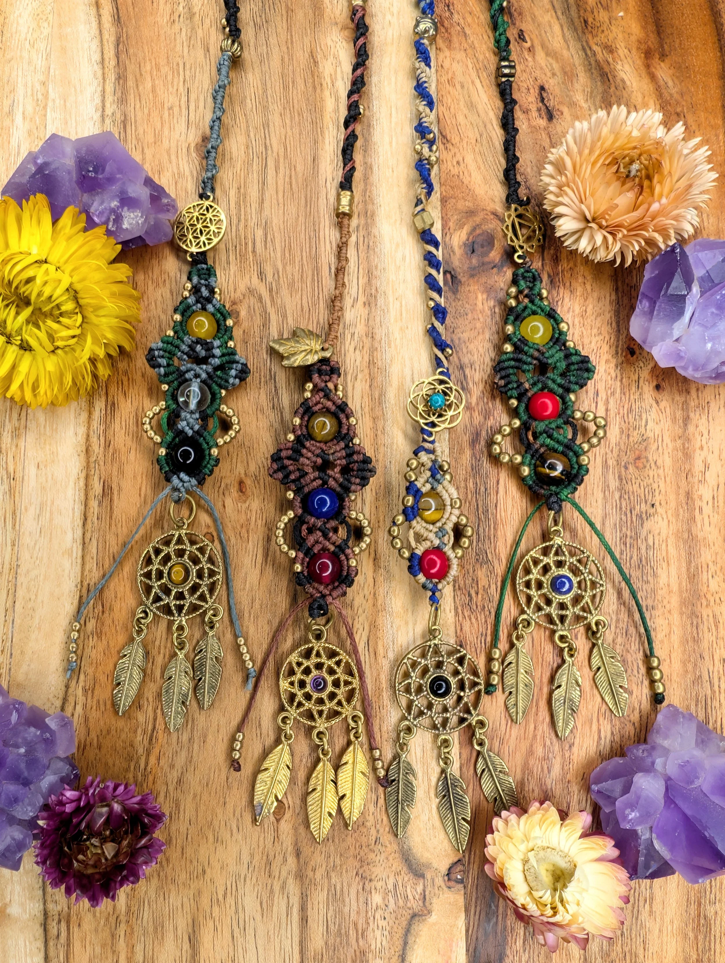 Macrame Hair Wrap - Dream Catcher