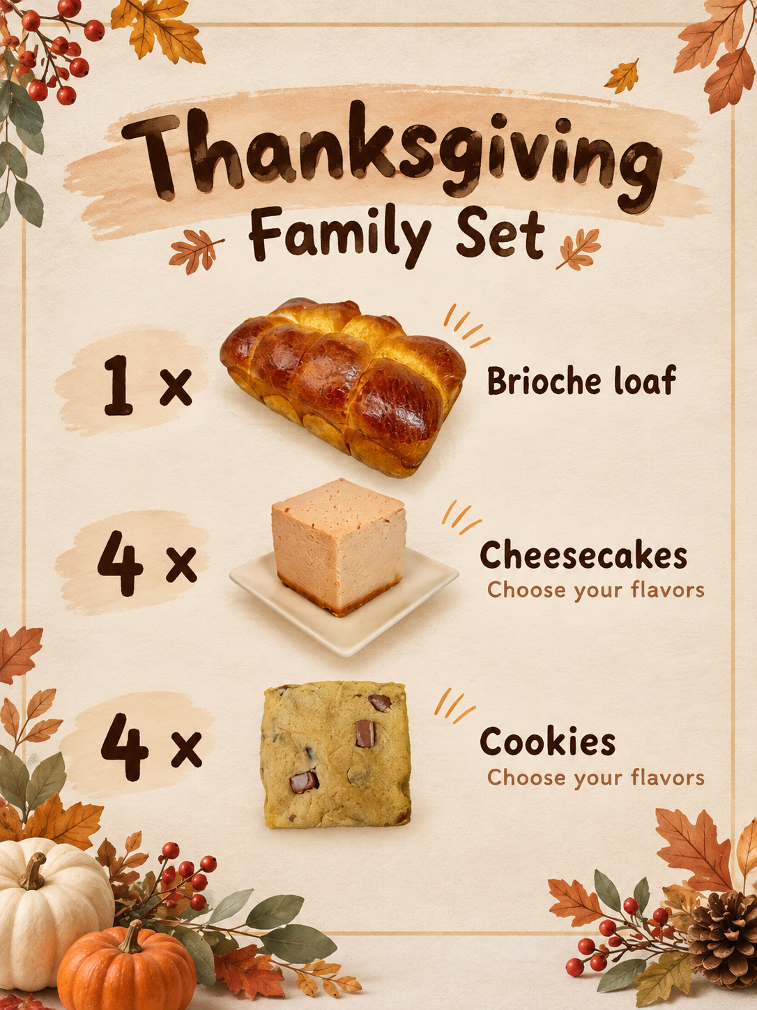 Thanksgiving Family Set