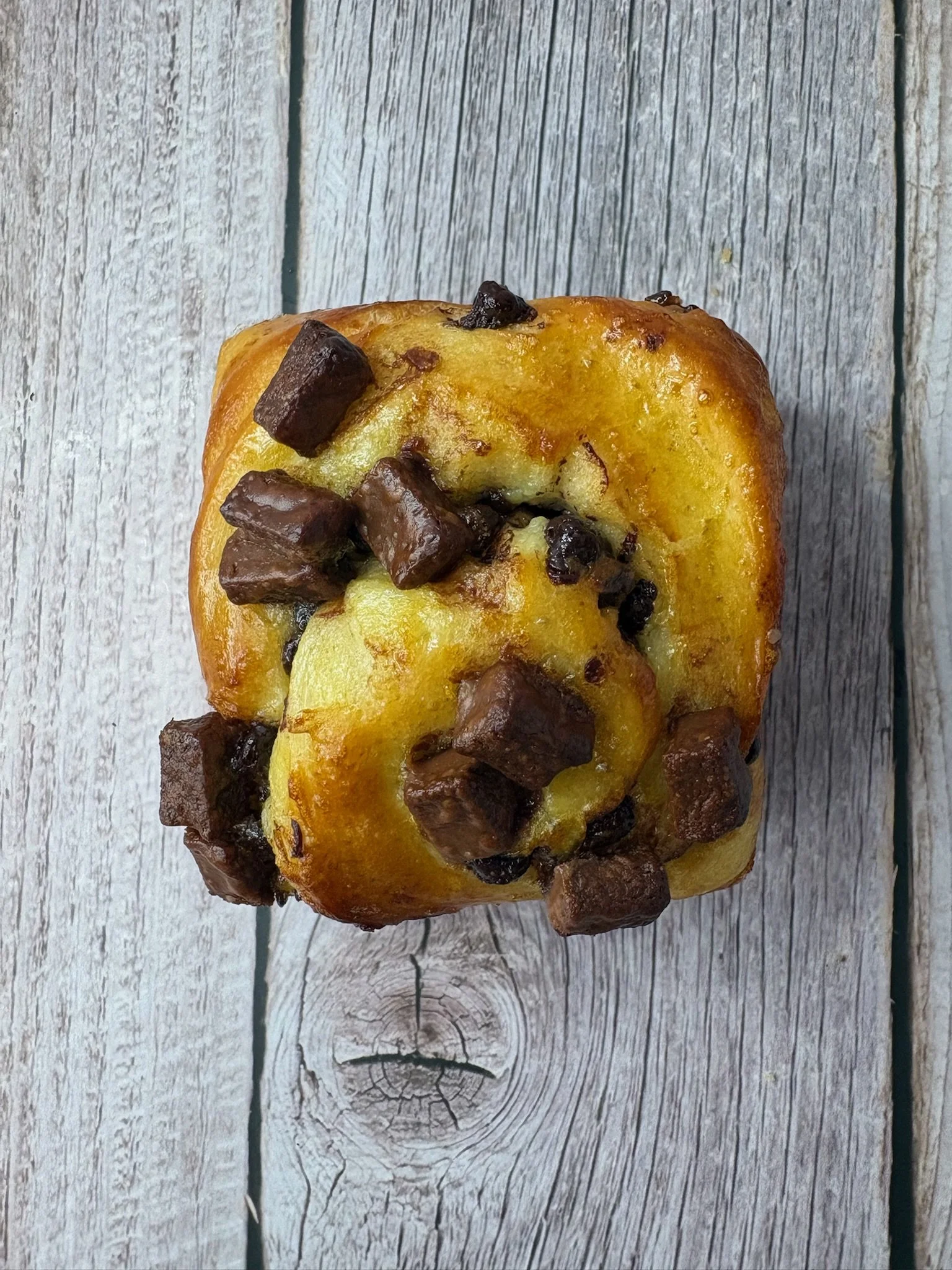 Brioche Custard & Choco-Chip