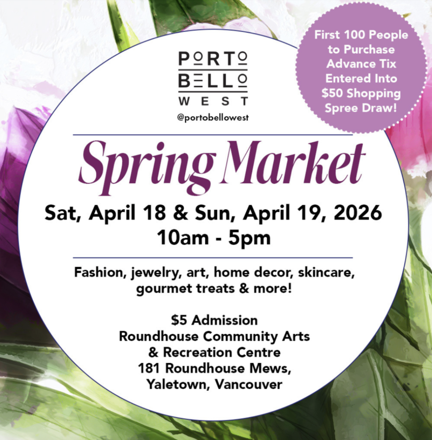 Portobello West Spring Market