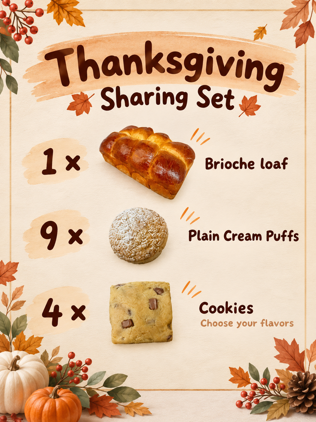 Thanksgiving Sharing Set