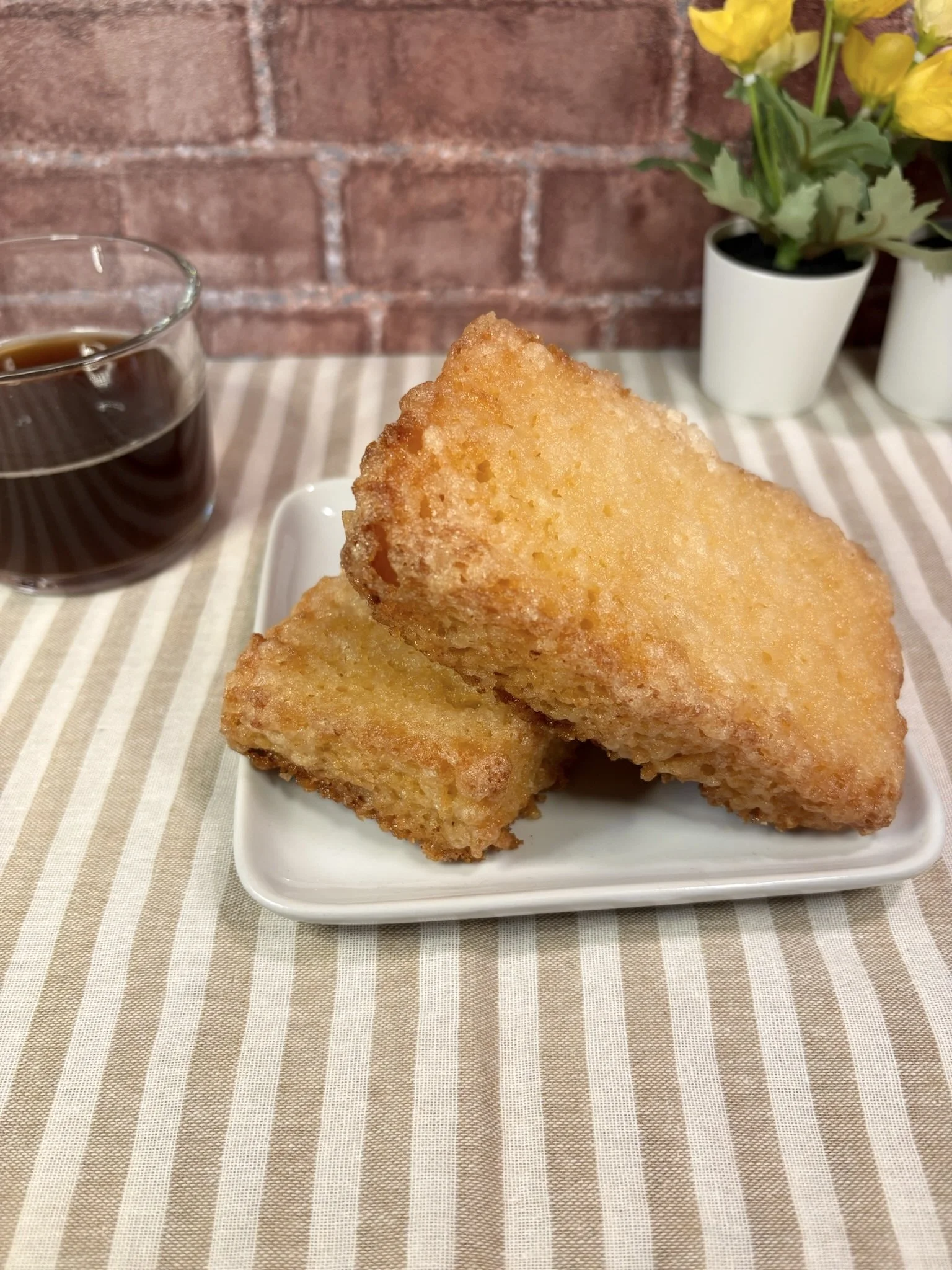 Crispy Honey Butter Toast