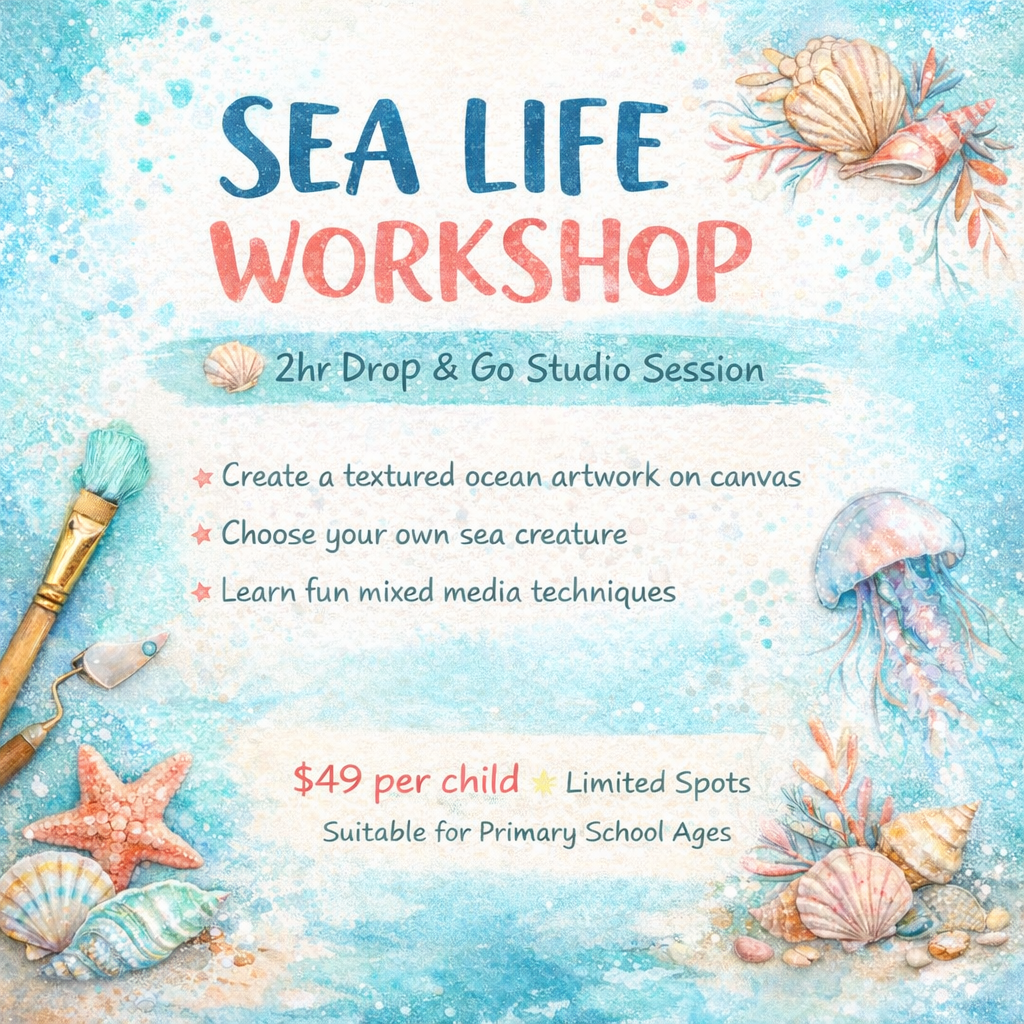 Sea Life Workshop – Casual Pop-Up Session