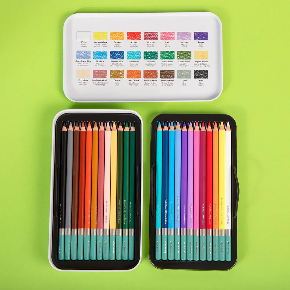 Mont-Marte-Pastel-Pencils-In-Tin-Premium-24-pc-MPN0270_V01-Contents.webp