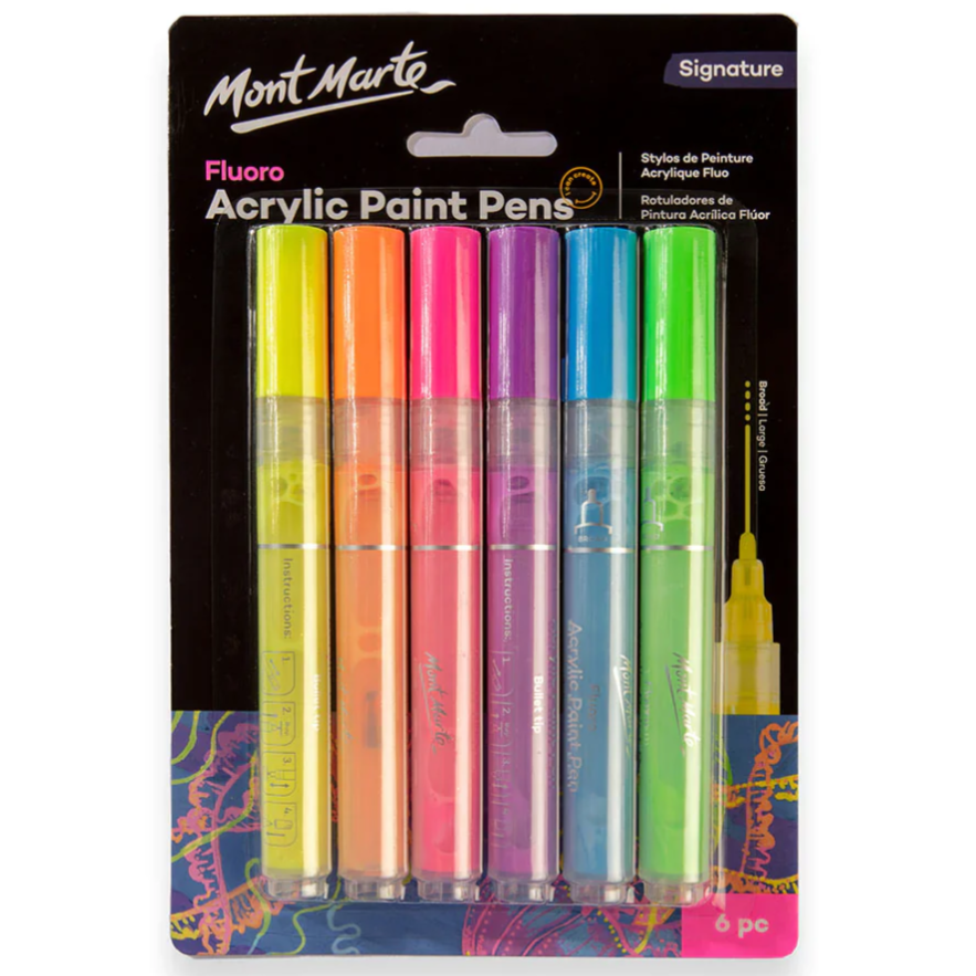 Acrylic Paint Pens - Fluoro