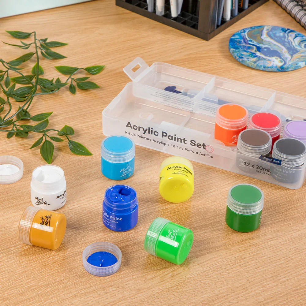 Mont-Marte-Acrylic-Paint-Set-Signature-12-pc-20-ml-0.67-US-fl-oz-MSCH1220_V01-Lifestyle2.webp