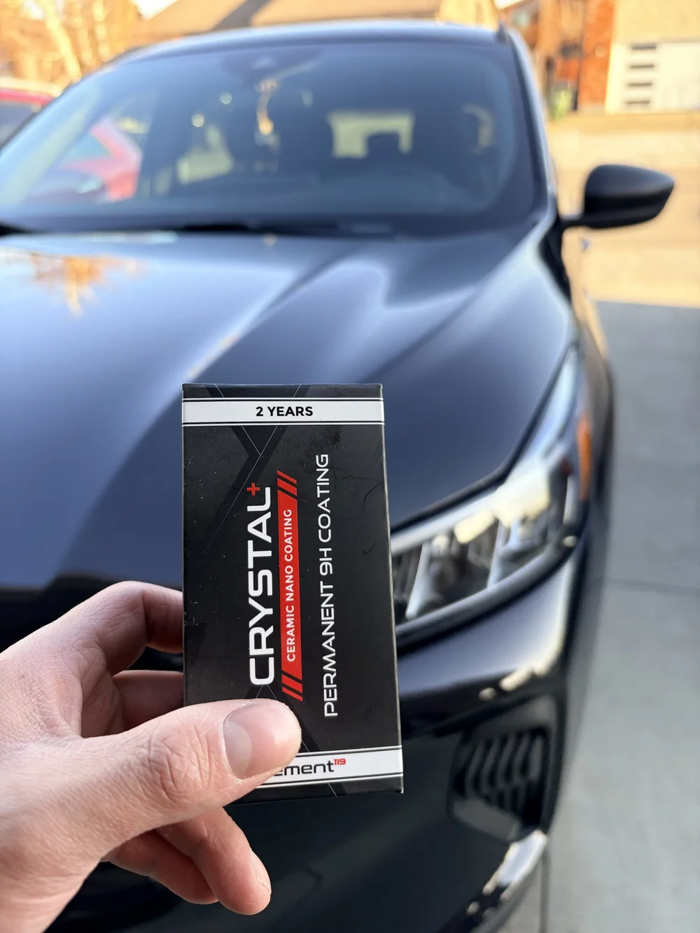 Ceramic coating application featured on Dynamic Detailing website