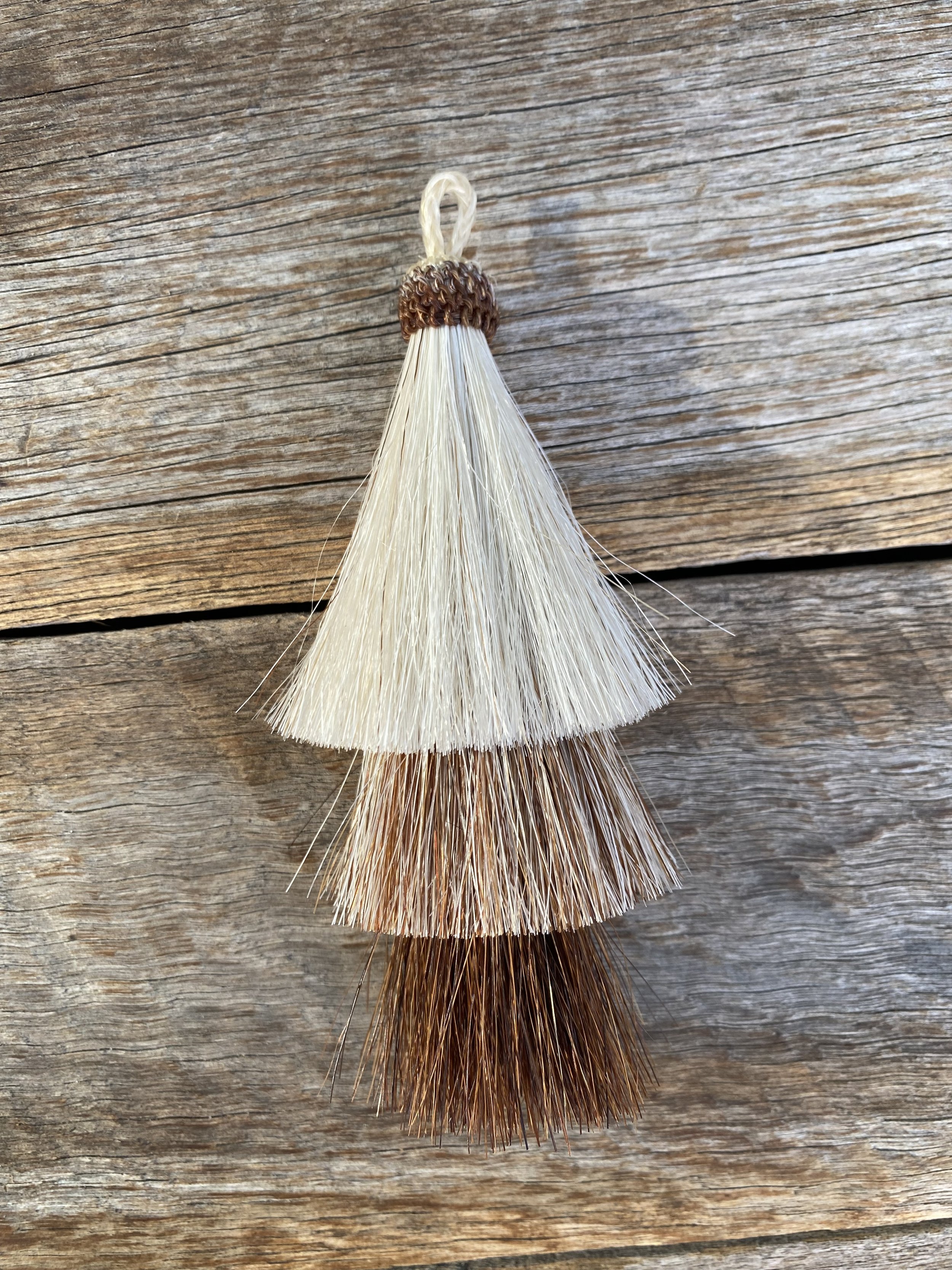 3 Layered Horsehair Tassel