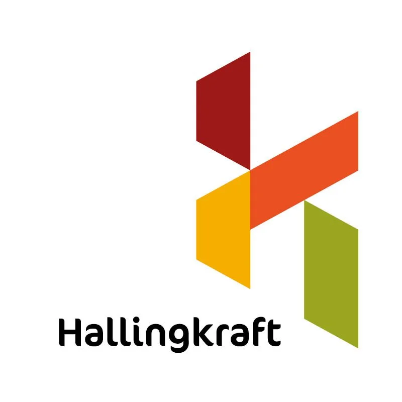 Logo og visuell profil for Hallingkraft