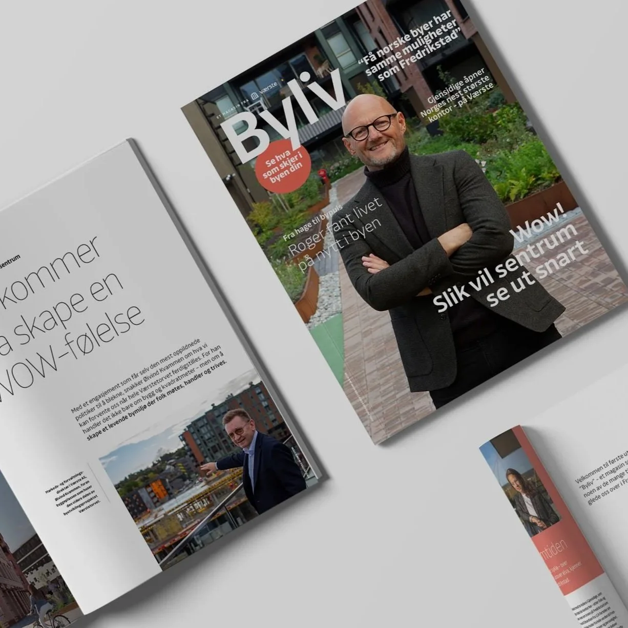 Byliv - papirmagasin og webinnhold om utvidelsen av Fredrikstad sentrum