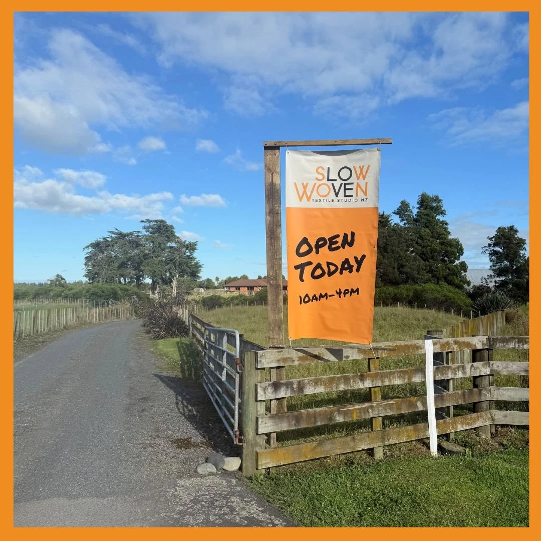 Thank you to everyone who visited for the Open Day on Sunday - it was such fun wasn't it?! I had so many people visit I didn't have a chance to take any photos but I loved meeting and chatting to all of you 🧡

Everyone who wove their own mug rug did