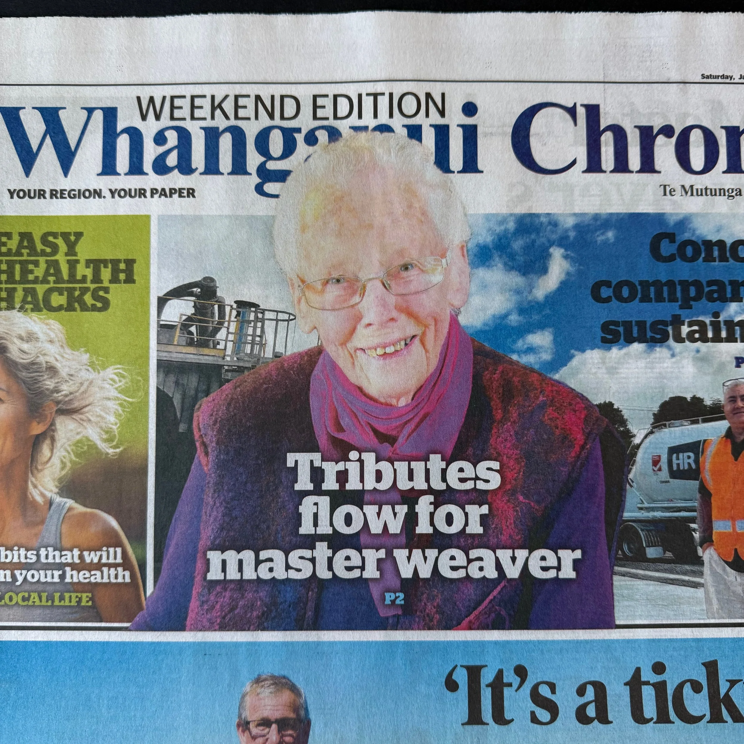 Influential Kiwi weaver Esther Nitschke dies aged 89