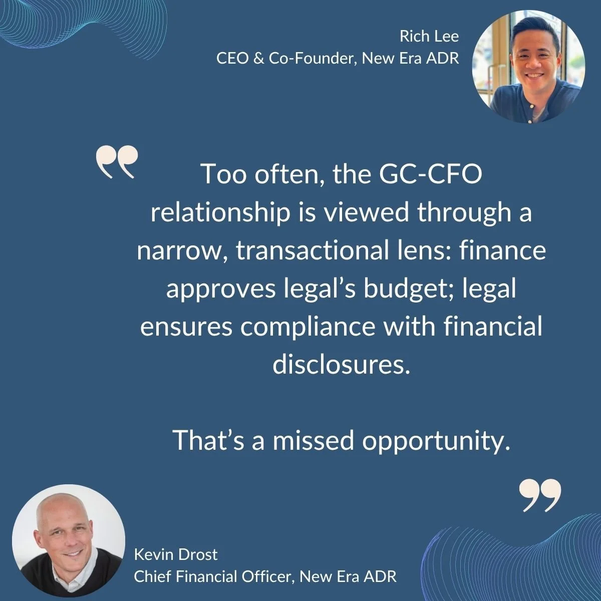 Better Together: When GCs and CFOs Collaborate for Strategic Impact, Law.com