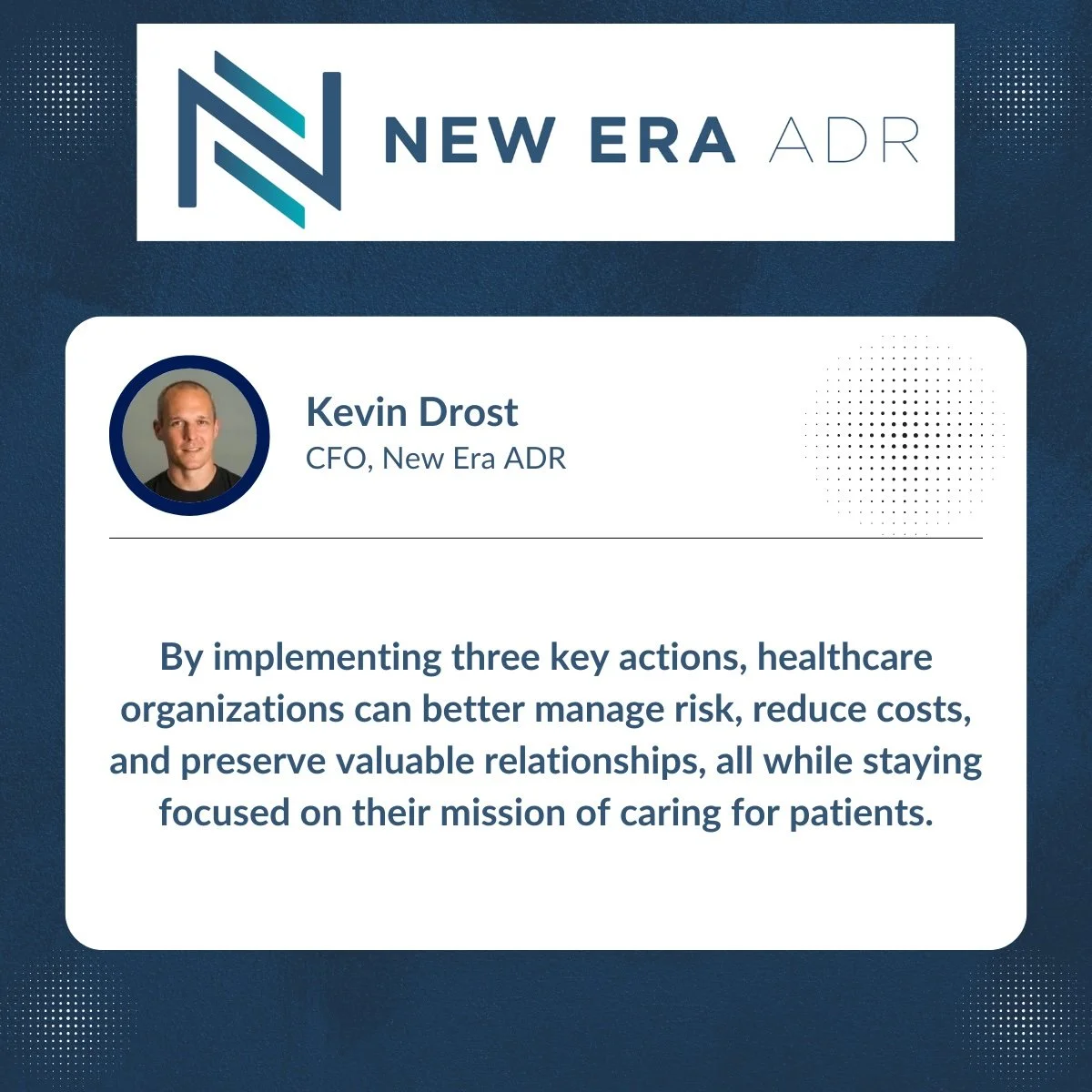 Creating Predictability in the Face of Uncertain Litigation, Healthcare Business Today