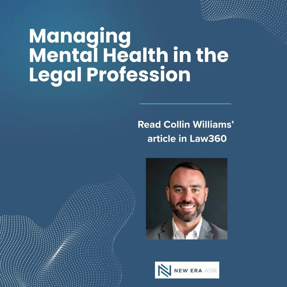 Talking Mental Health: Managing Depression as a Co. Founder, Law360
