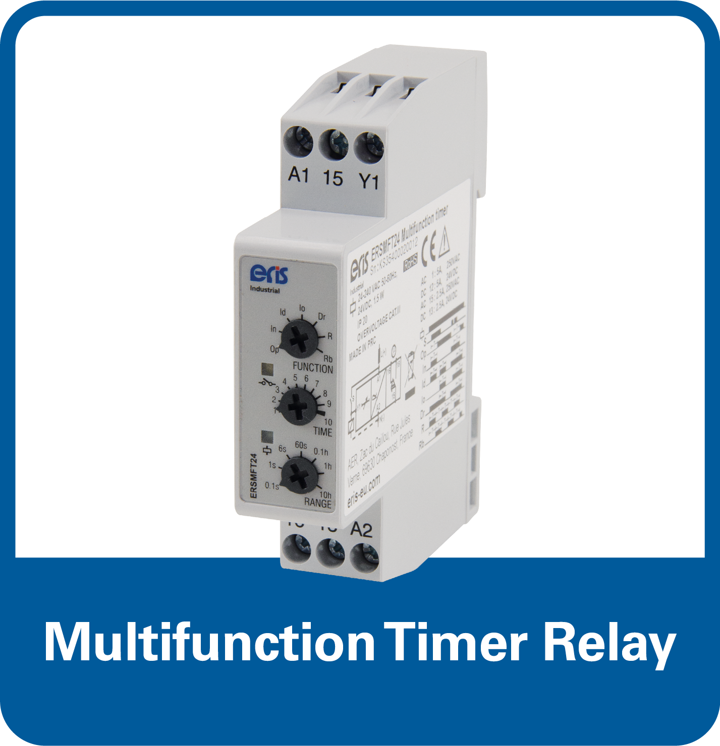 ERiS Industrial - Multifunction Timer Relay