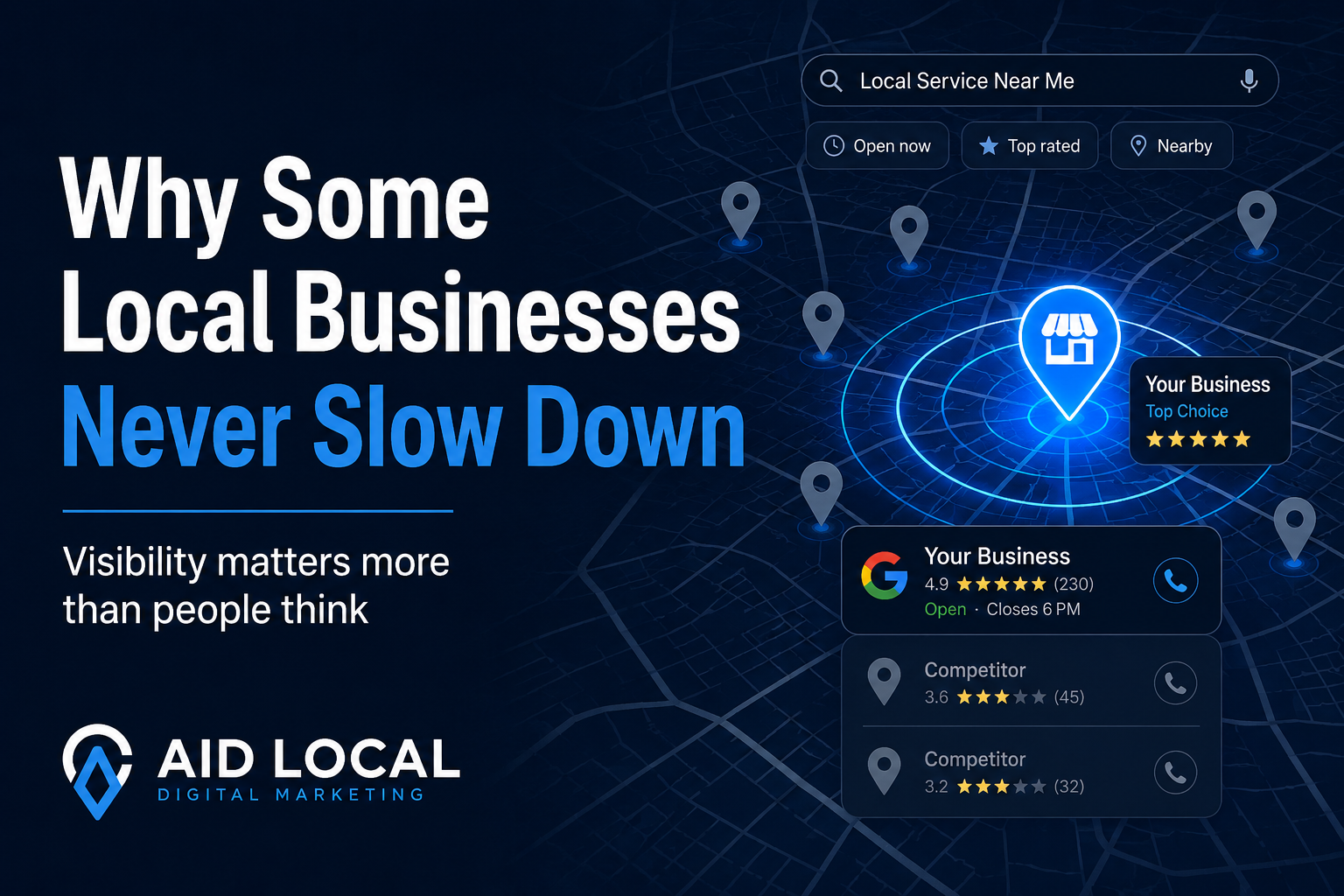 Why Some Local Businesses Never Seem To Slow Down
