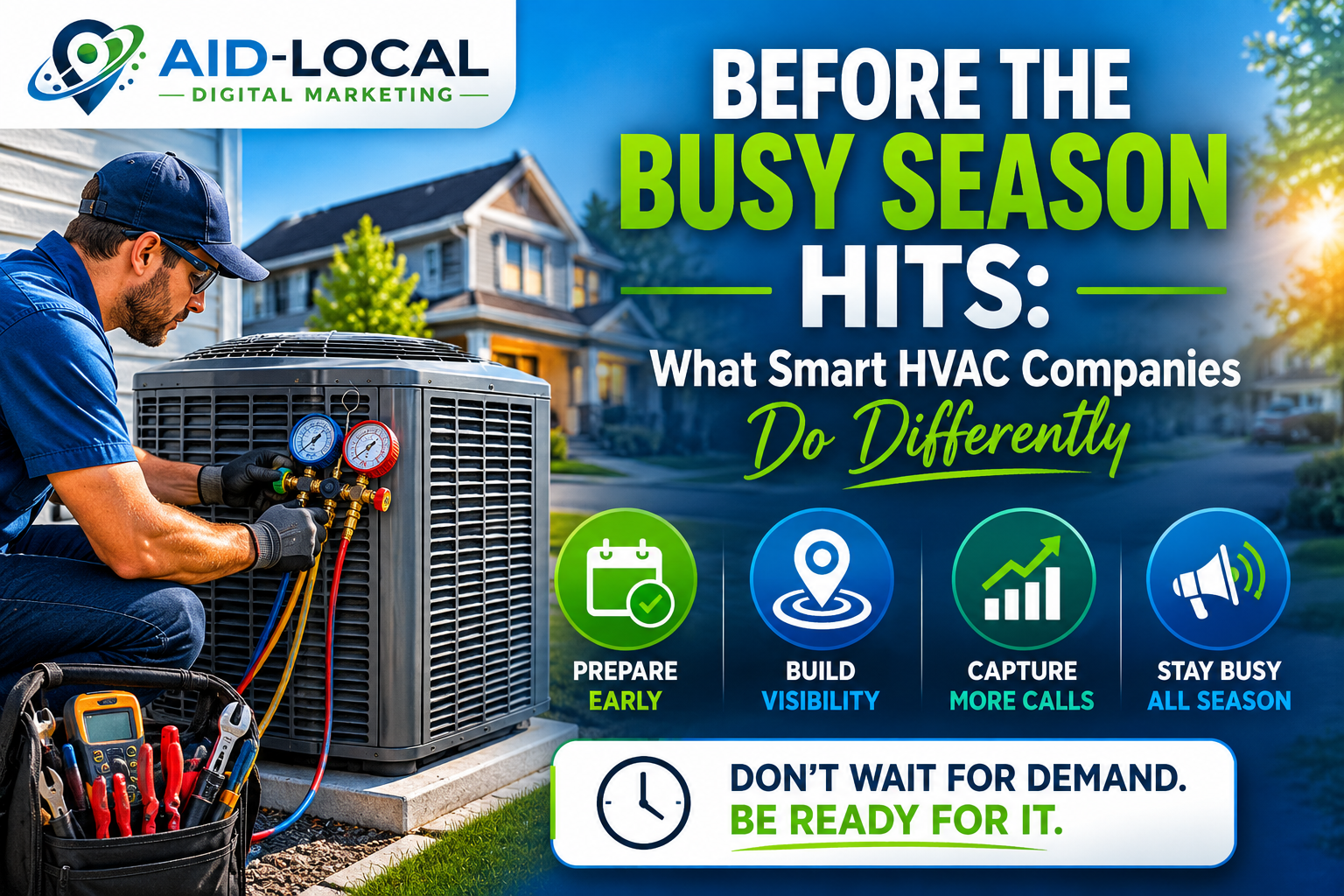 Before the Busy Season Hits: What Smart HVAC Companies Do Differently