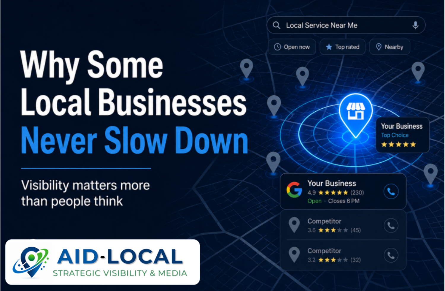 Why Some Local Businesses Never Seem To Slow Down