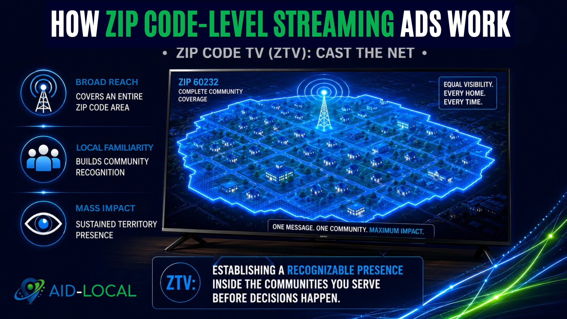 How ZIP Code-Level Streaming Ads Work