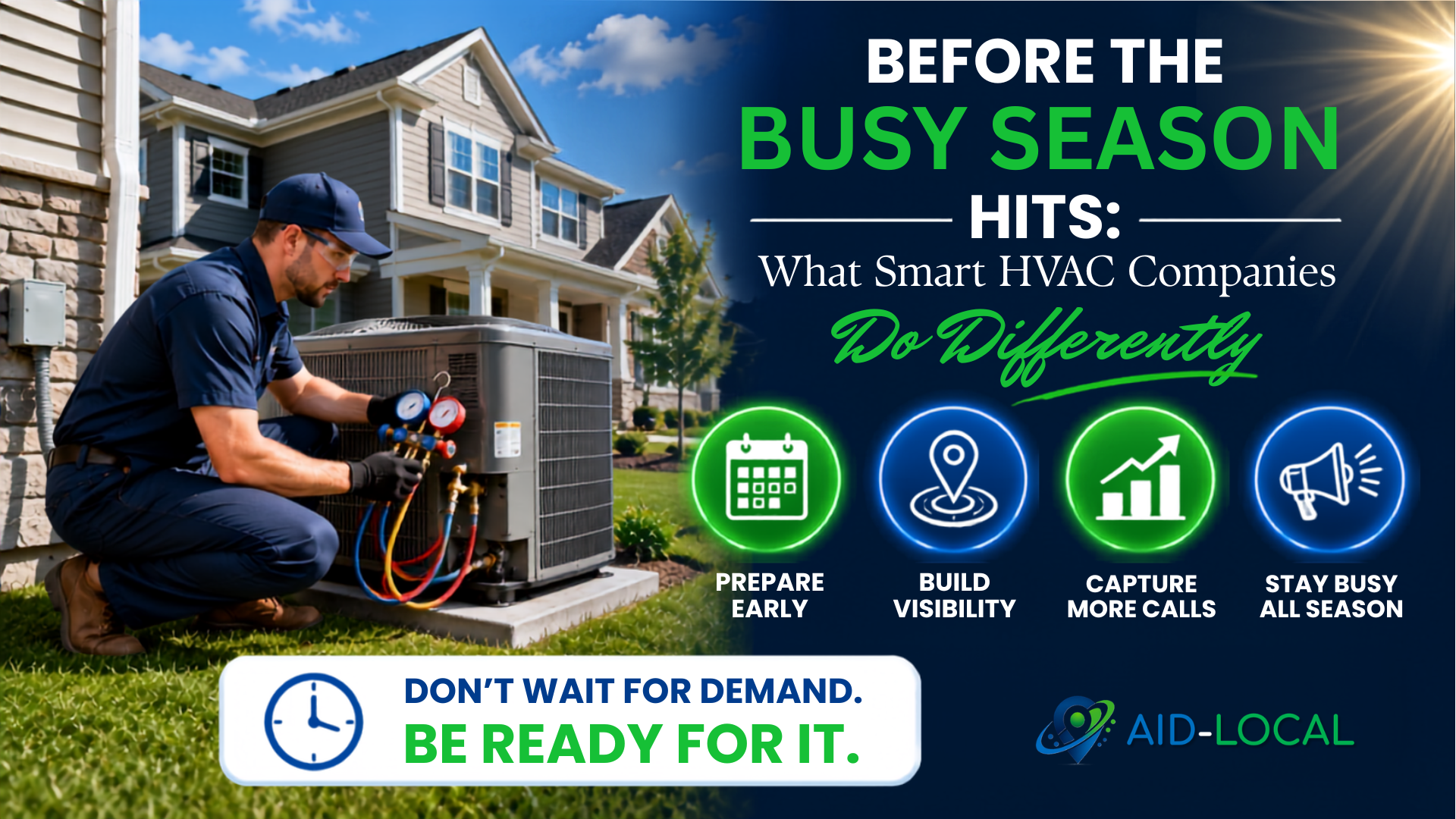 Before the Busy Season Hits: What Smart HVAC Companies Do Differently