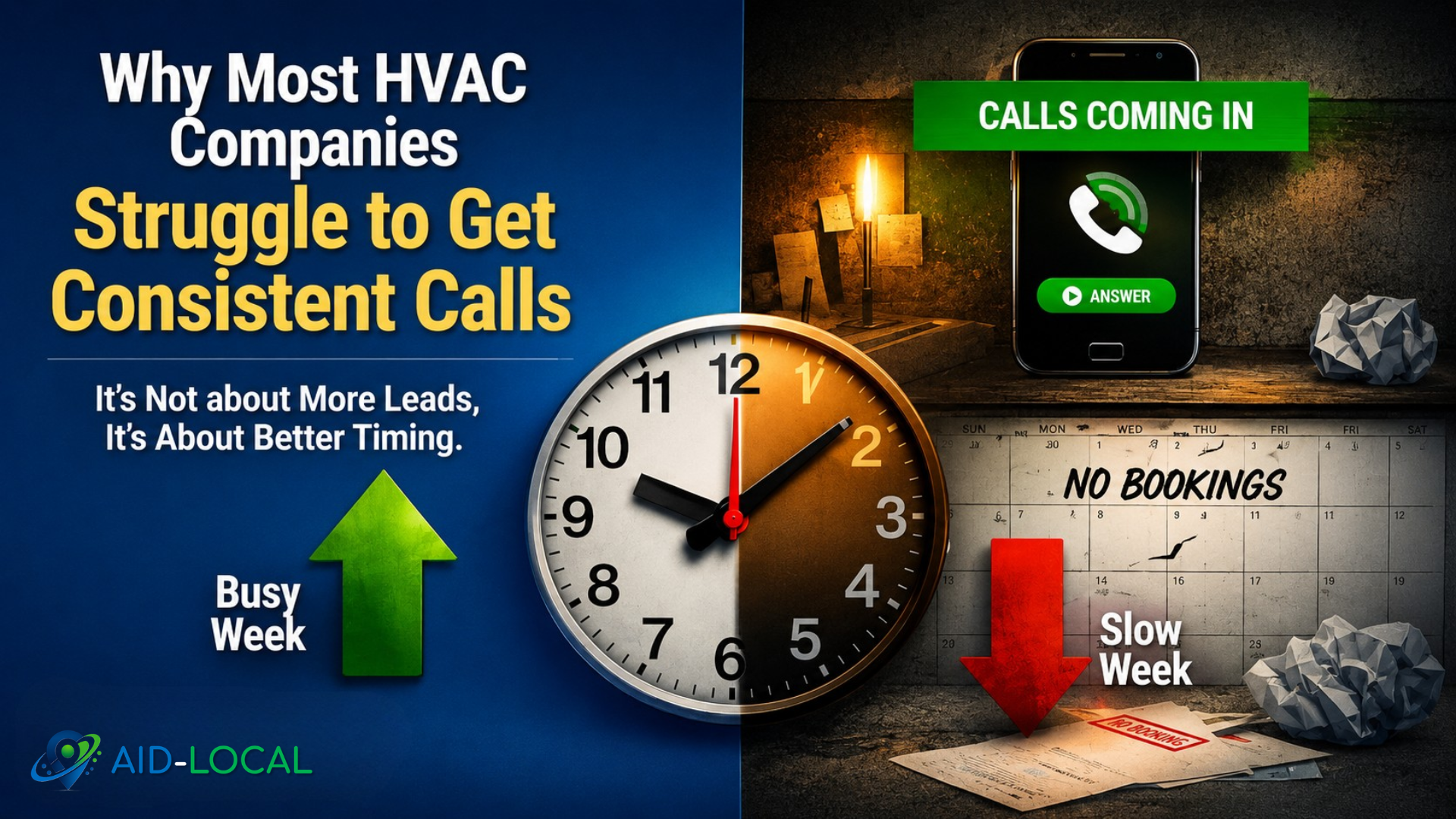 Why Most HVAC Companies Struggle to Get Consistent Calls