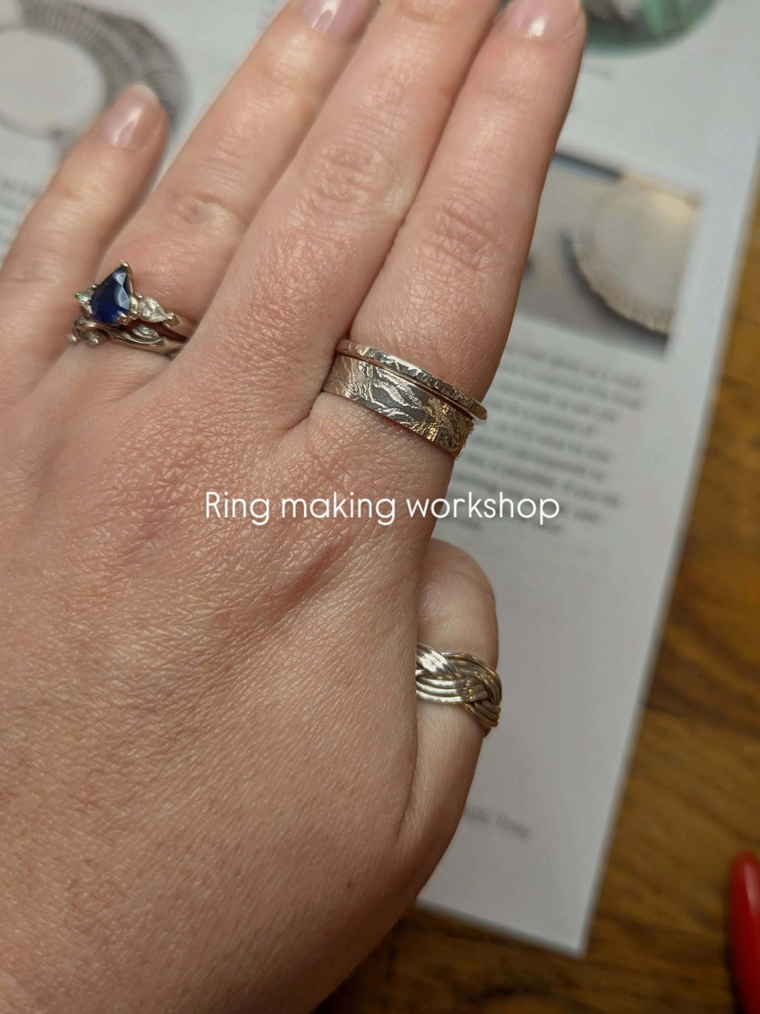 Me and my lovely friend went to a silver ring making workshop and it was so much fun! I was so surprised at how well mine turned out! Thank you to @workshop.925 for such a wonderful morning - would highly recommend 💍

#creativity #ringmaking #beauti