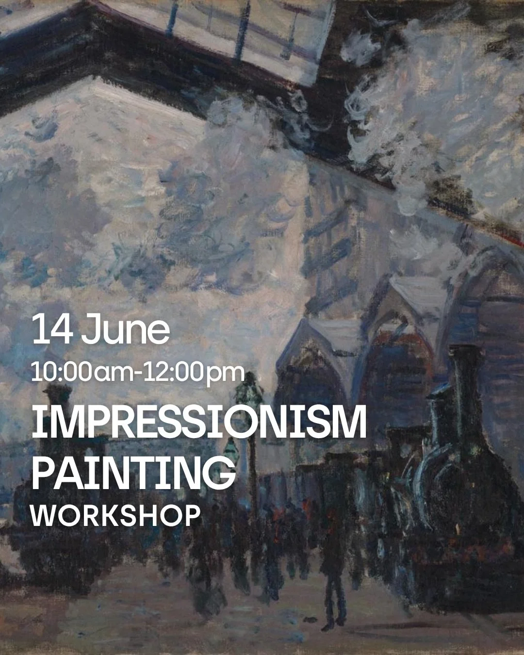 Explore the beauty of loose brushstrokes, natural light, and color as you create your own impressionist artwork. Learn how to capture atmosphere, movement, and emotion using expressive techniques and layered tones 🎨

No experience needed! everyone i